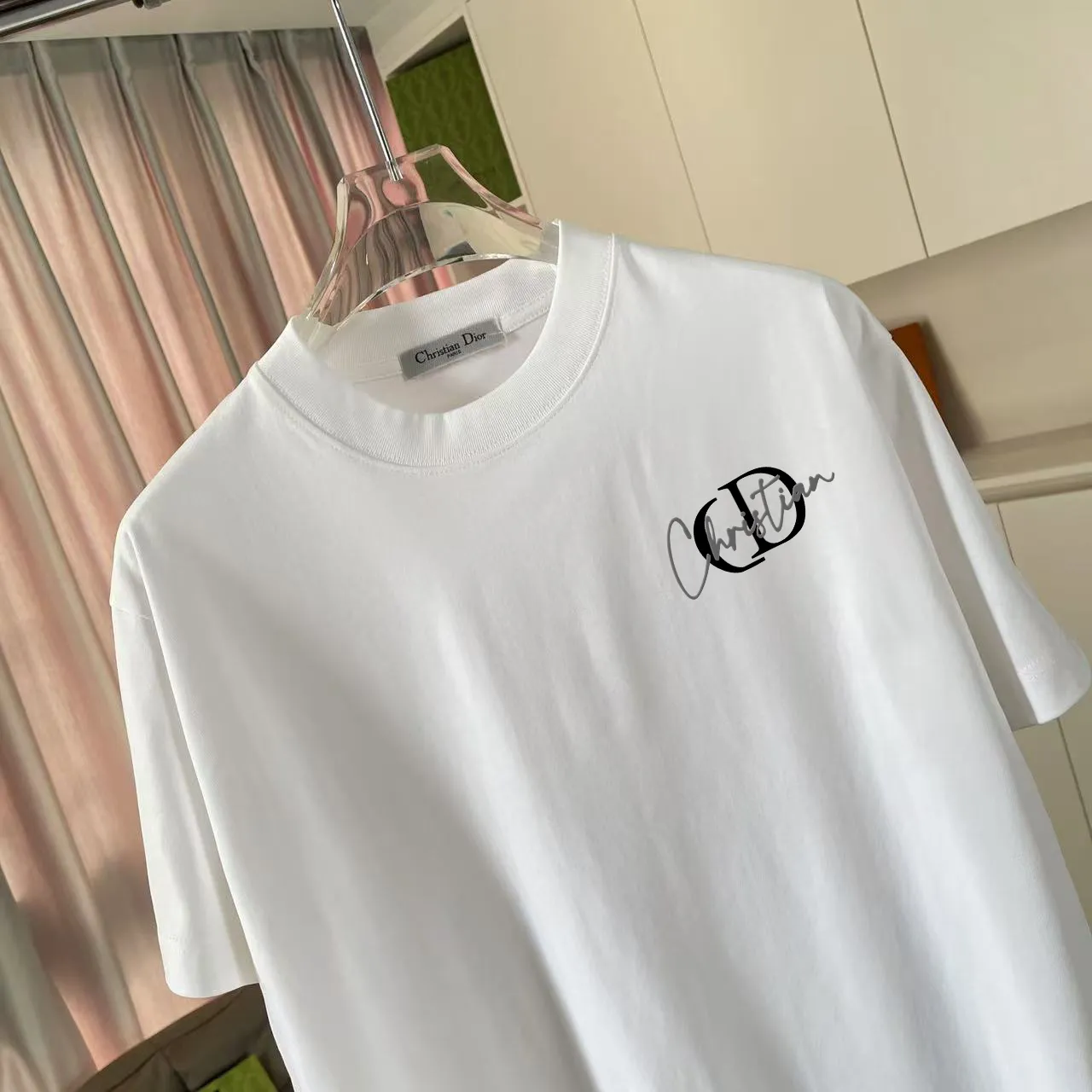 Dio 2025 New Arrival logo T g Same Style ：Black White Green Blue Size: S M L XL XXL ​