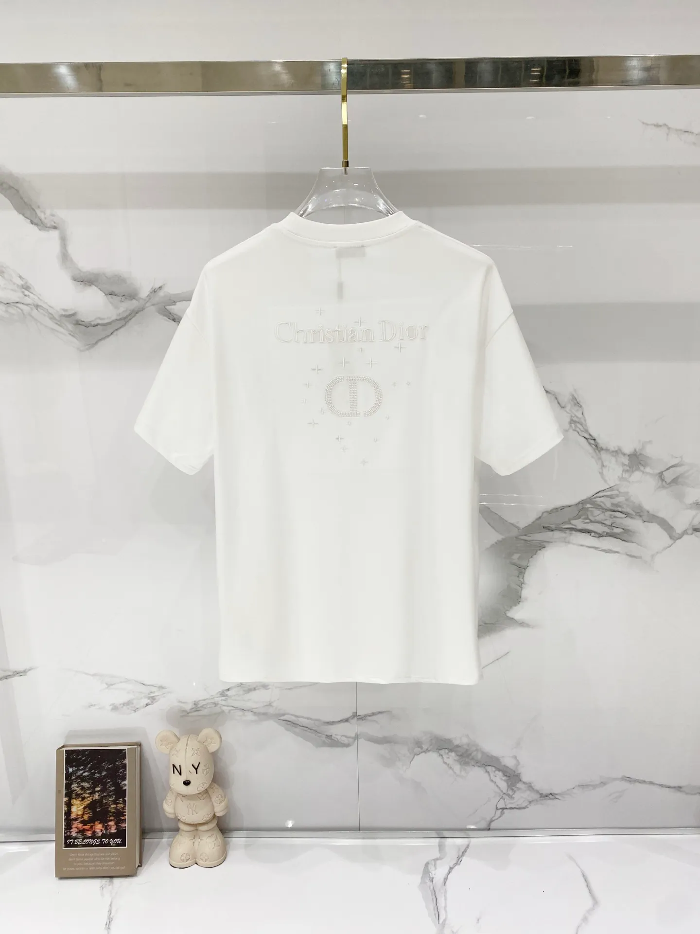 Dior/ - T LOGO 🪡 Quality 100 ％ Versatile Size:XS-L :Black.White