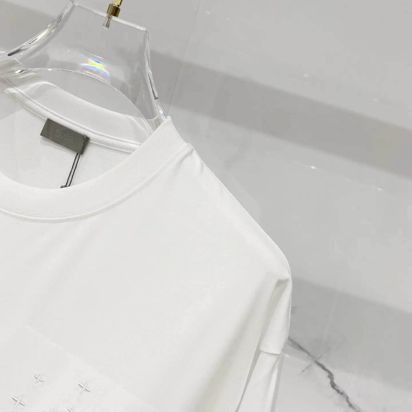 Dior/ - T LOGO 🪡 Quality 100 ％ Versatile Size:XS-L :Black.White