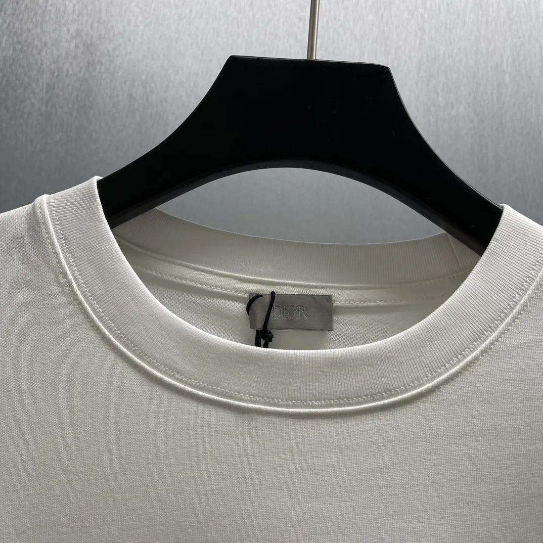 CD 🐱 Size : S-XL 「 DIOR AND HYLTON NEL Series 。 White ，Classic ， 。 ， 。