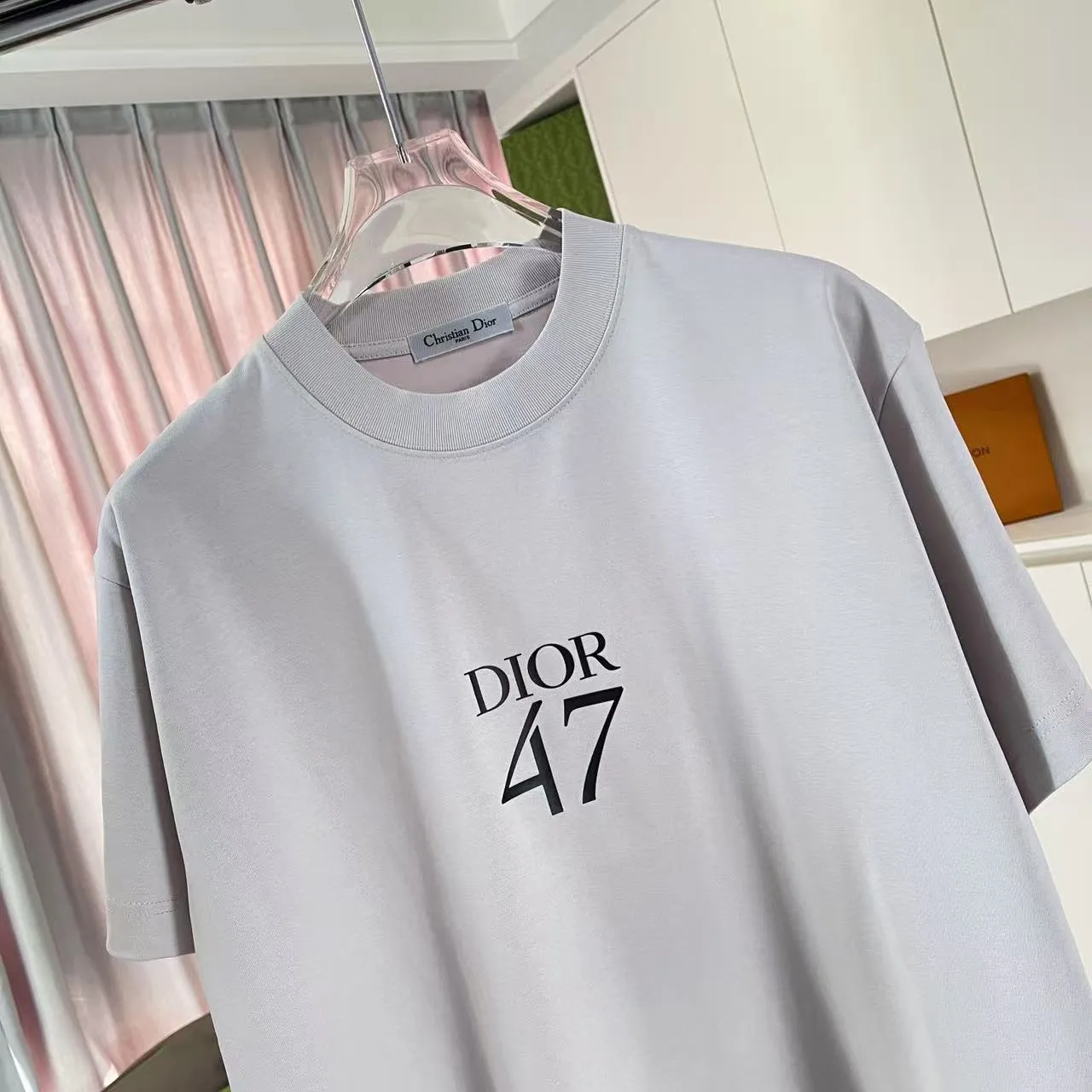Dio 2025 New Arrival logo T g Same Style ：Black White Blue Gray Size: S M L XL XXL ​