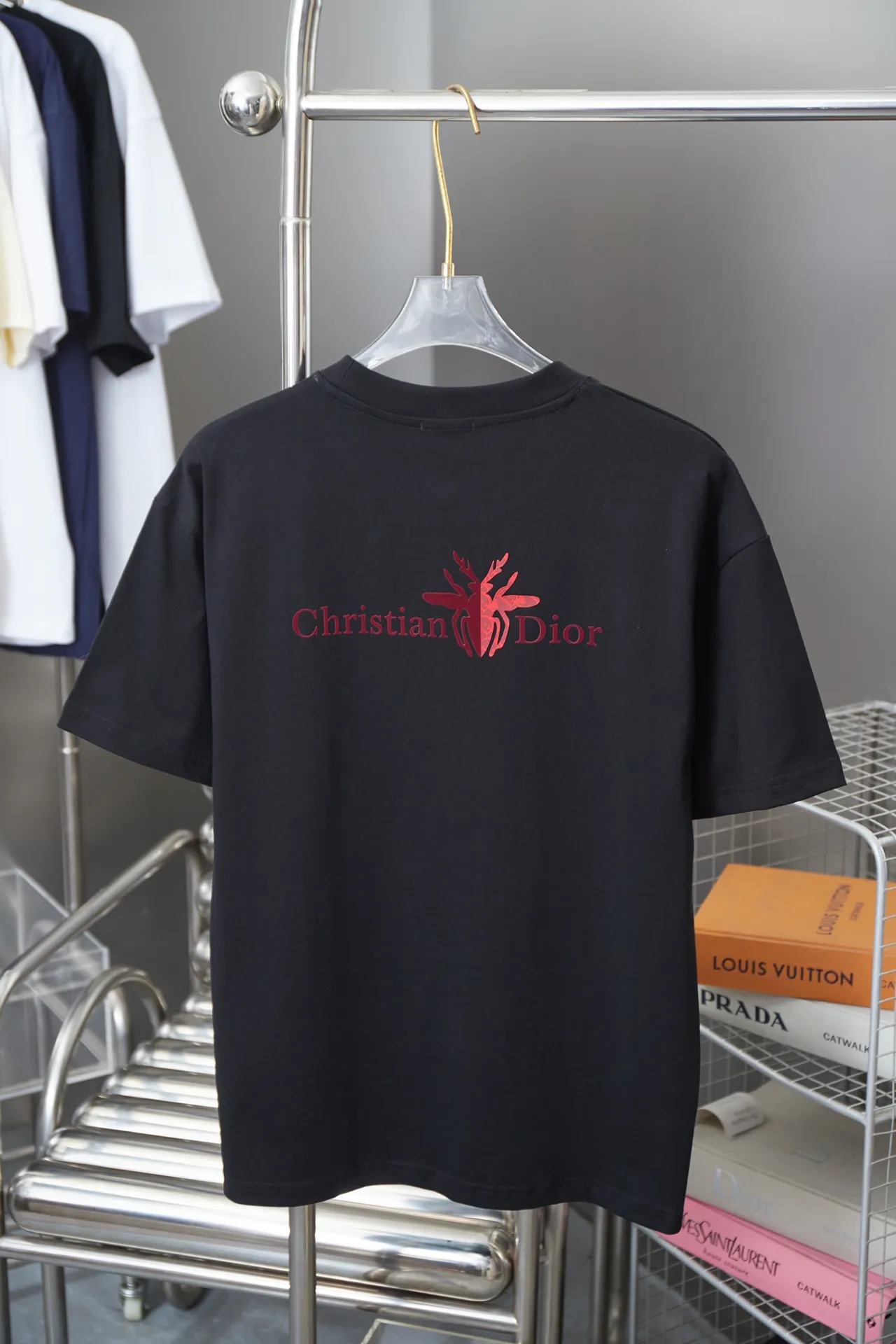 Christian Dior CD 25SS New Arrival logo 100% 32 1X 1 logo ：Black/White Size：S/M/L/XL