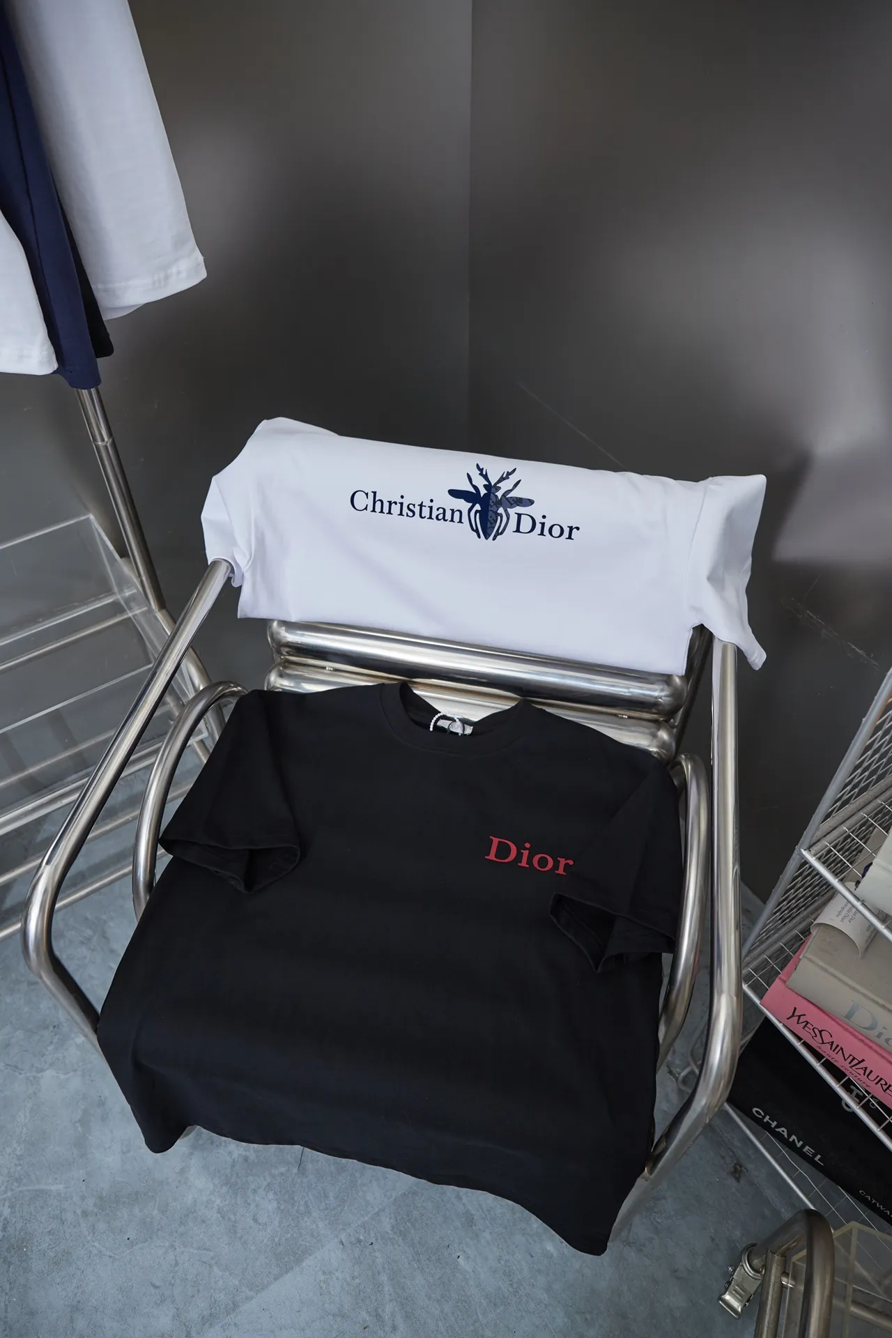 Christian Dior CD 25SS New Arrival logo 100% 32 1X 1 logo ：Black/White Size：S/M/L/XL