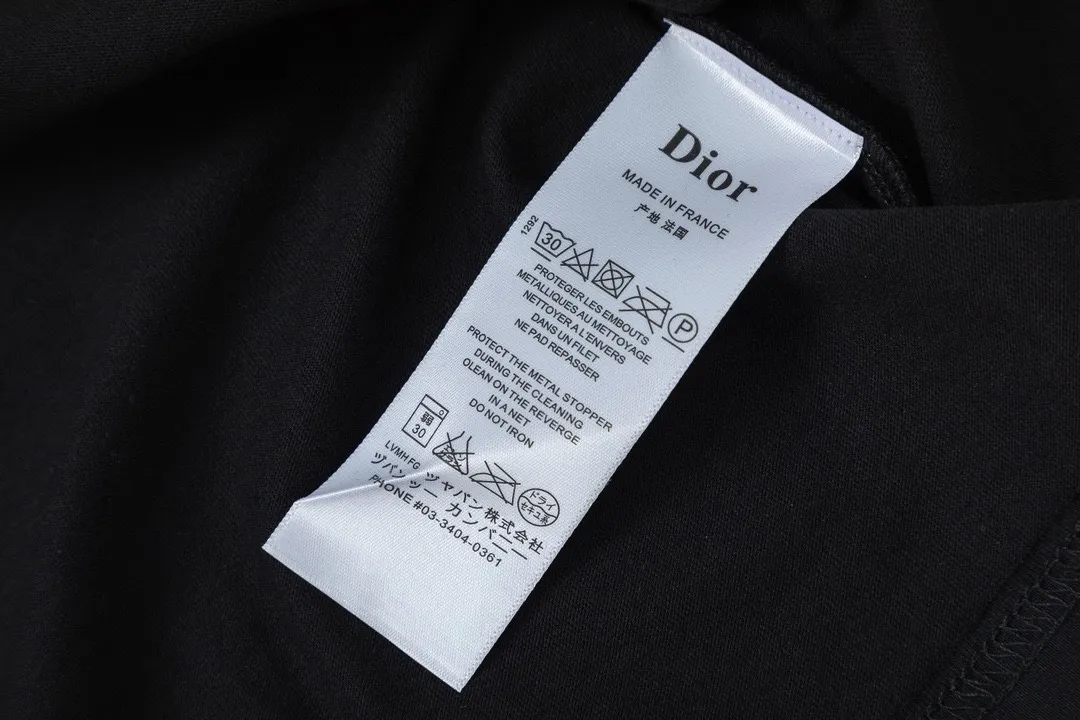 Dior 2025 New Arrival g logo t ：Black Size：XS-L