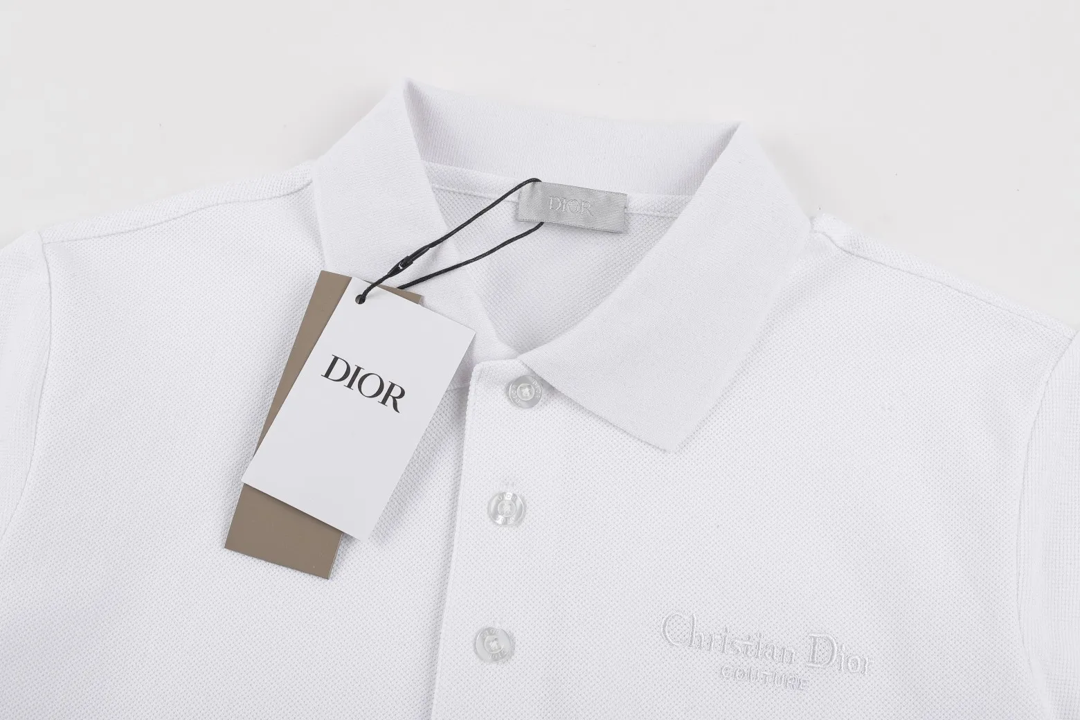 DIOR 2025SS POLONew Arrival 3D 💯 100% ：Black White Size：M-XXL