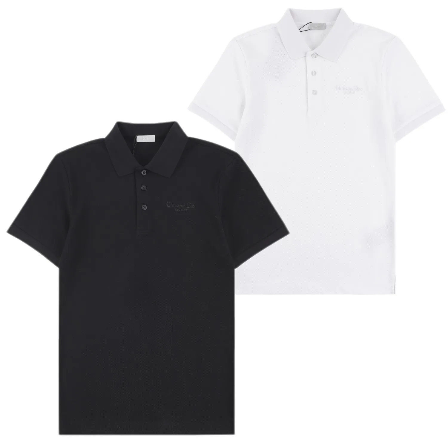 DIOR 2025SS POLONew Arrival 3D 💯 100% ：Black White Size：M-XXL
