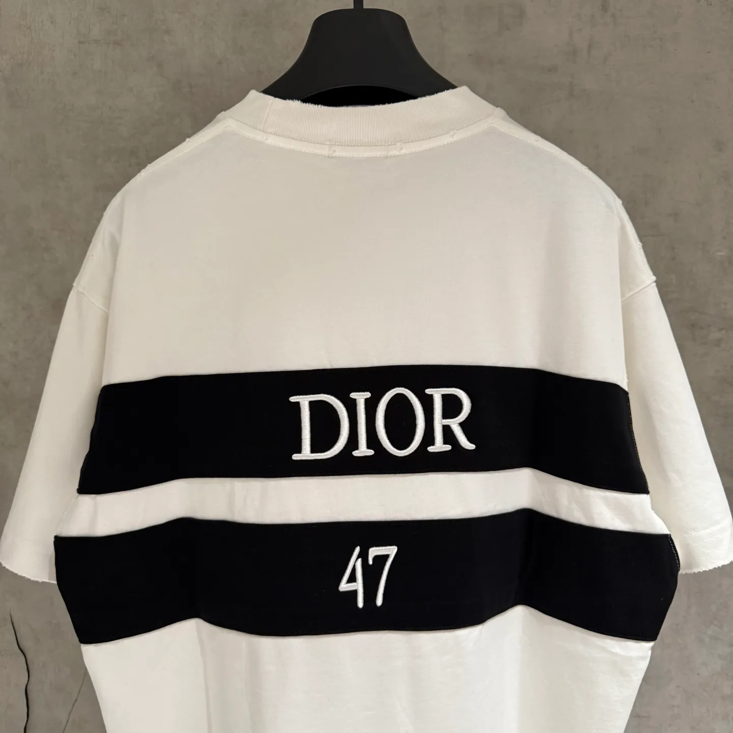 【 Quality】Dior New Arrival T Black White 2 Size：M-2xl