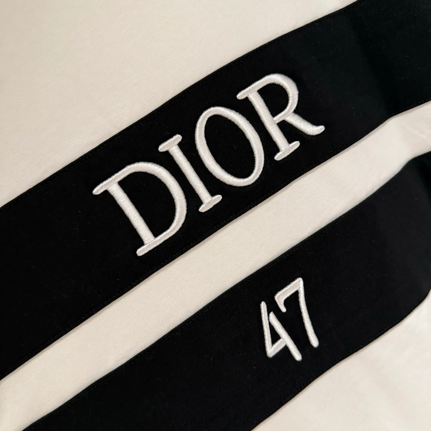 【 Quality】Dior New Arrival T Black White 2 Size：M-2xl