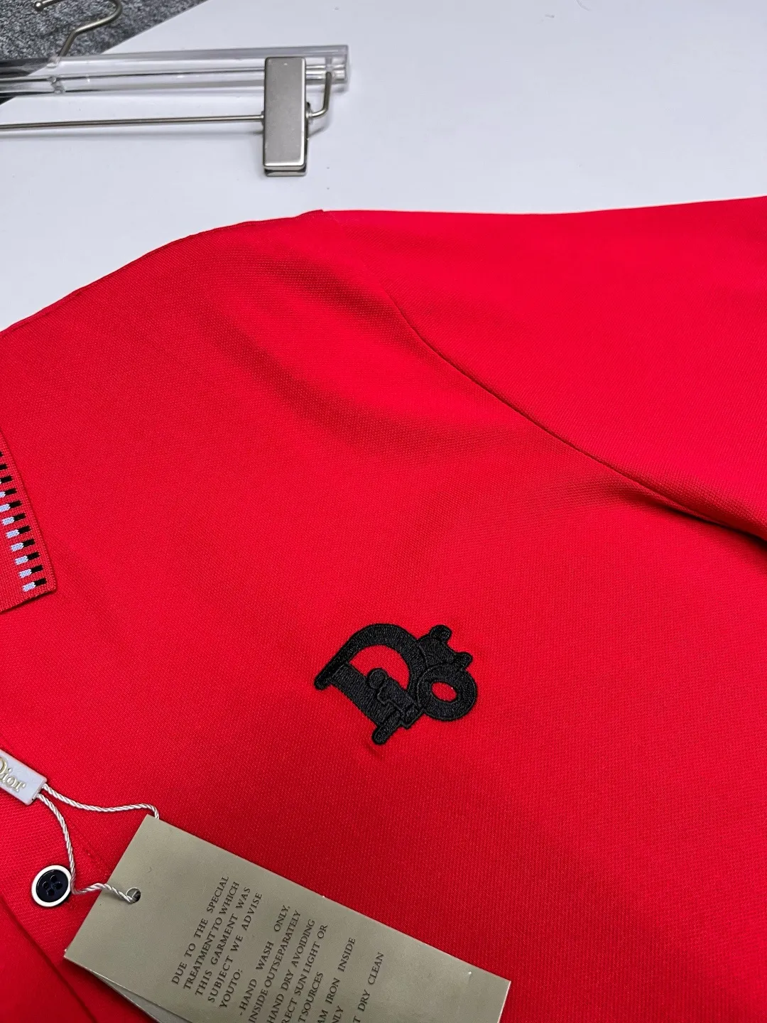 DIOR New Arrival Polo Same Style ， Factory New Arrival Versatile : Black White Red Size：M-XXXL