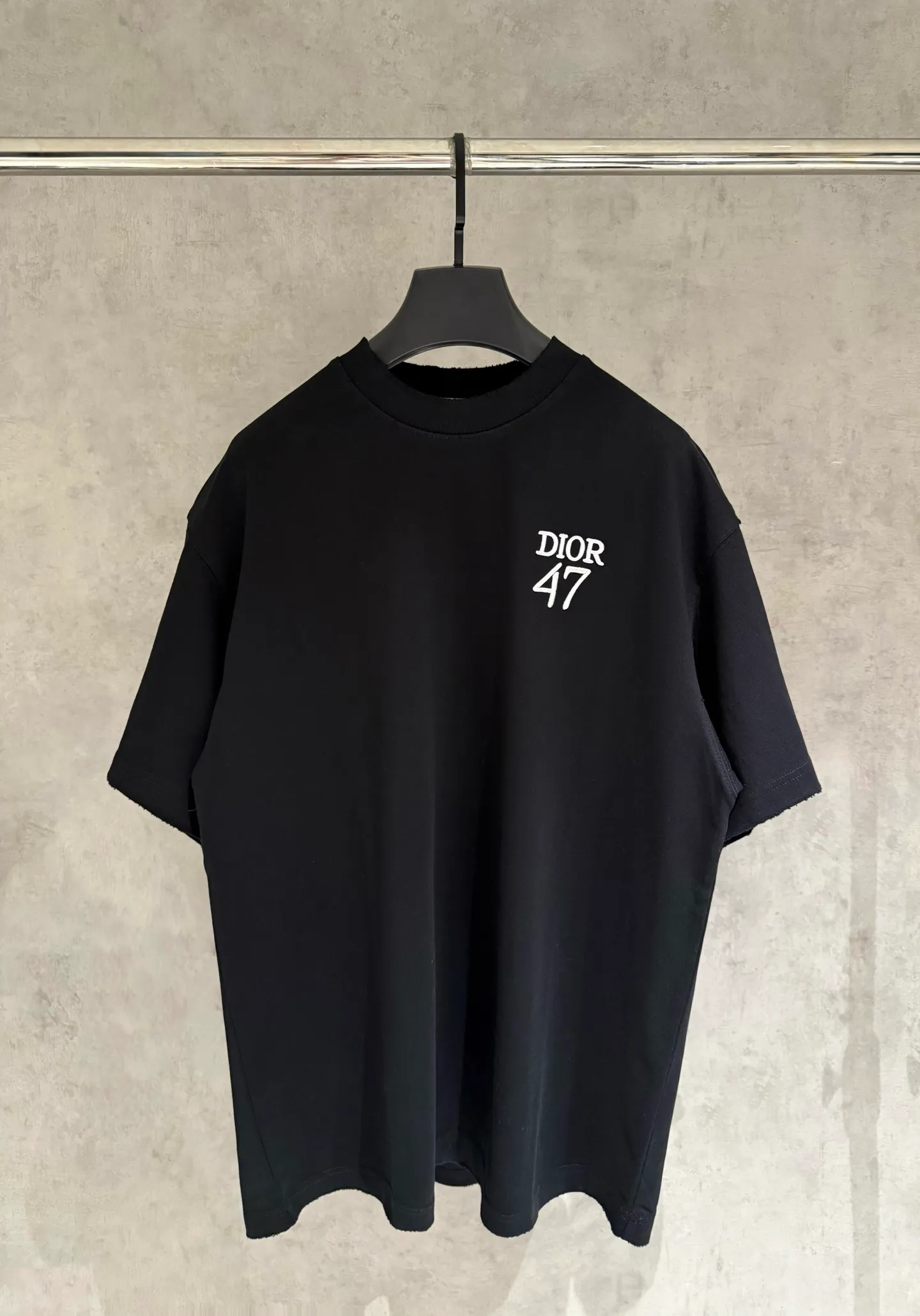 【 Quality】Dior New Arrival T Black White 2 Size：M-2xl