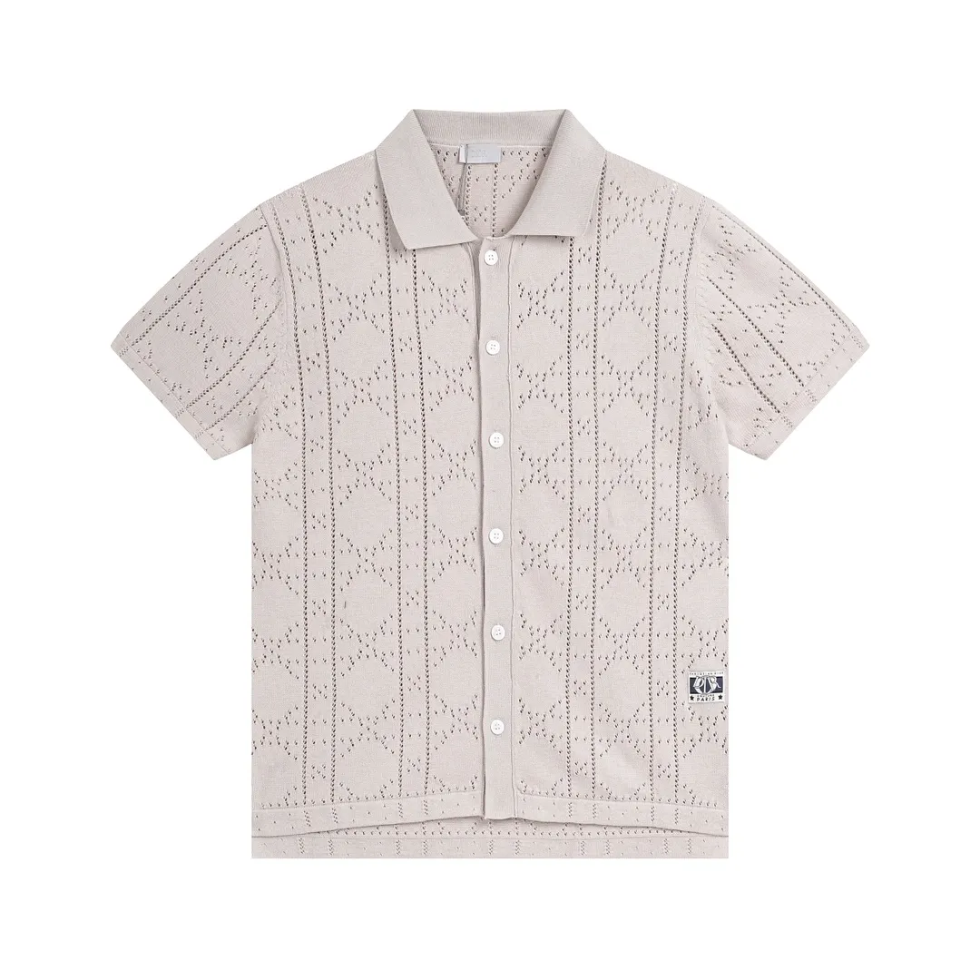 Dior CD 2024SS POLO。 New Arrival polo 150D/48F +40 ， Y ， ， 24 ， ， ， logo ， 26s Blue/ ， Same Style！ Sizes：XS-L，