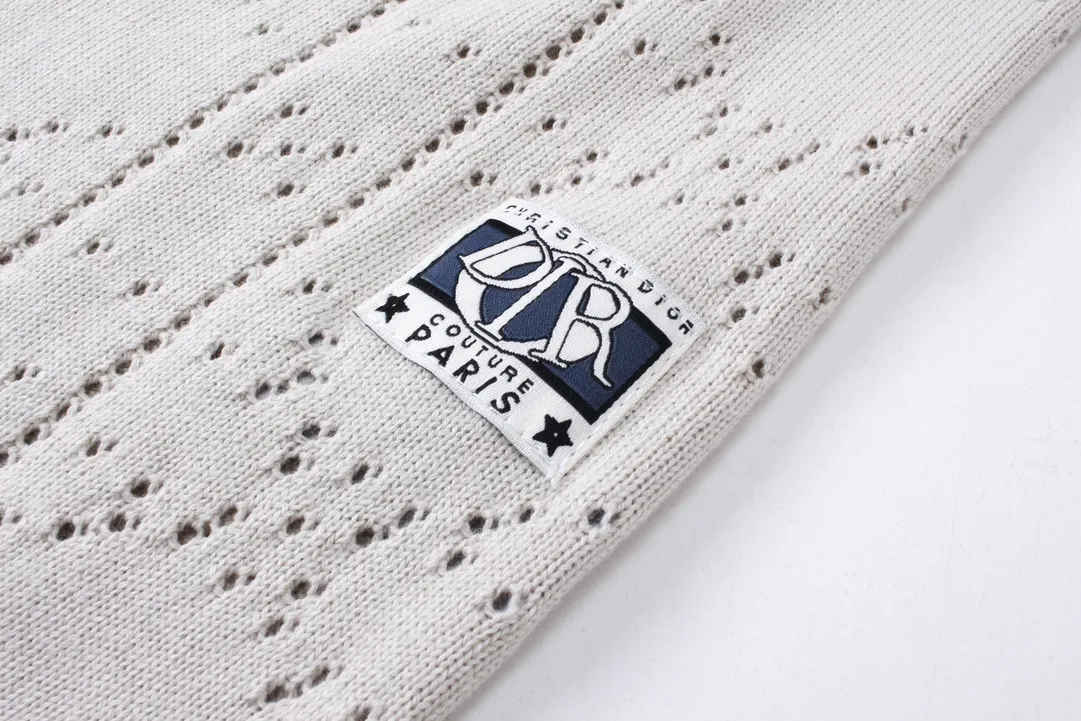 Dior CD 2024SS POLO。 New Arrival polo 150D/48F +40 ， Y ， ， 24 ， ， ， logo ， 26s Blue/ ， Same Style！ Sizes：XS-L，