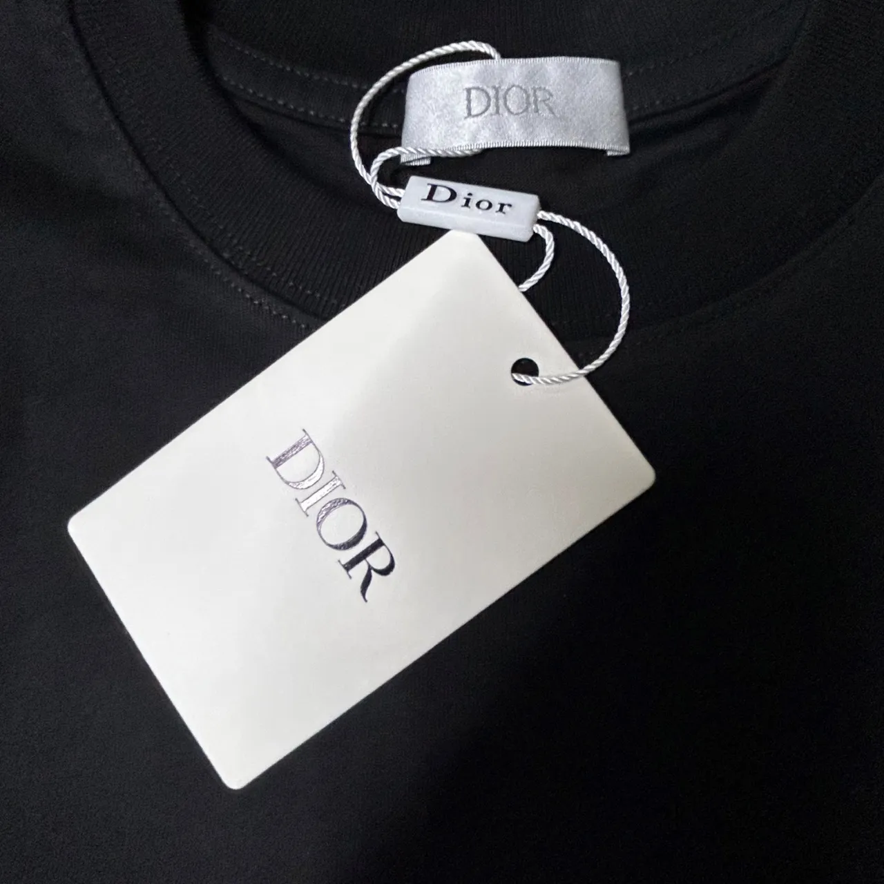 DIOR 2025 Classic T ， Breathable ， ， ！ Same Style ：White Black Size：S M L Xl