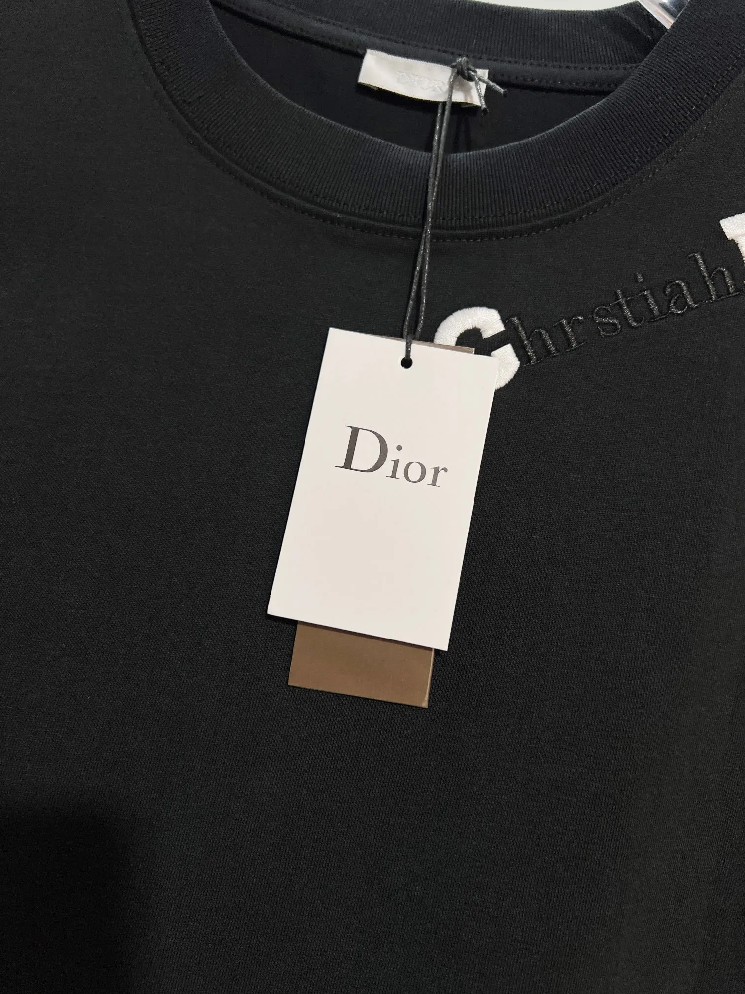 DIOR 2026New Arrival CD logo Same Style t 100％ 32 ：Black Size：S M L XL