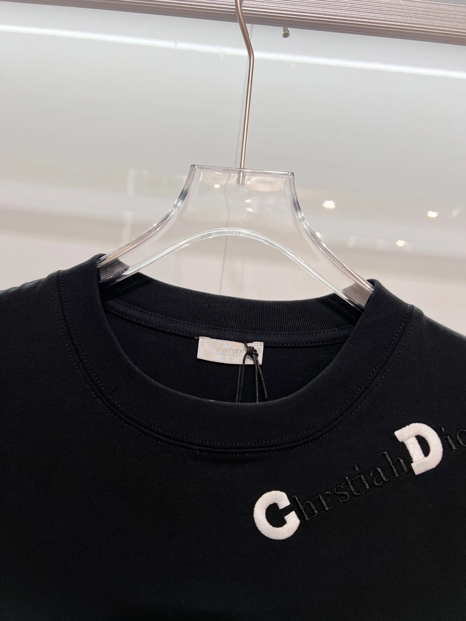 DIOR 2026New Arrival CD logo Same Style t 100％ 32 ：Black Size：S M L XL