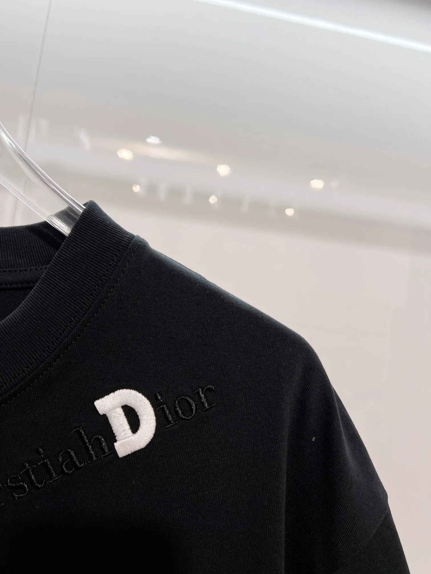 DIOR 2026New Arrival CD logo Same Style t 100％ 32 ：Black Size：S M L XL