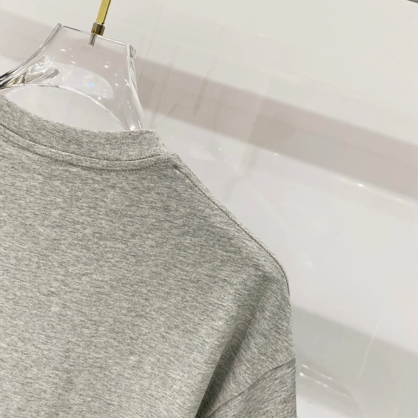 Dior/ - T Classic ✍️ LOGO Quality 100 ％ Versatile Size:XS-L :Black.White.Gray.Light Green