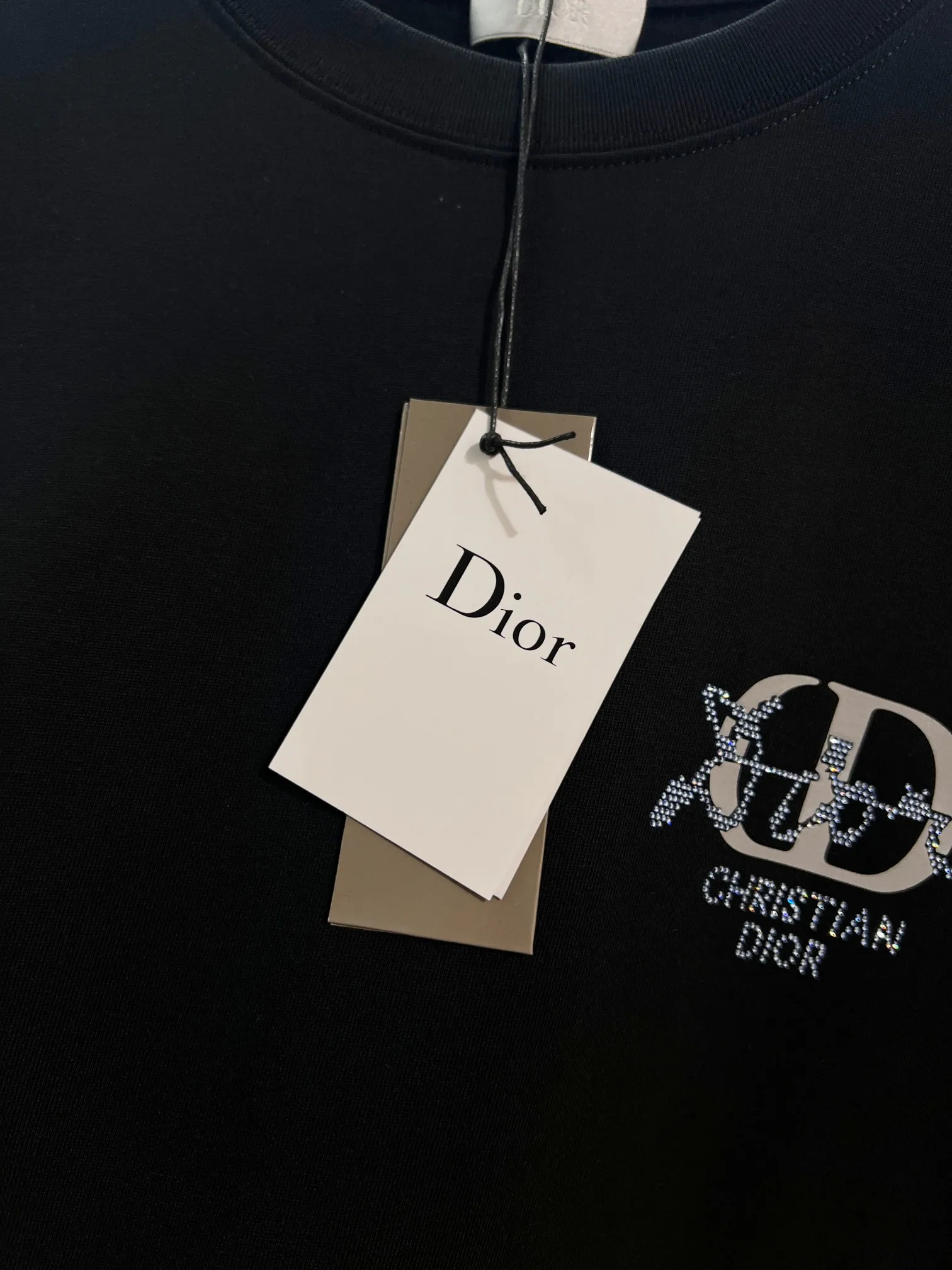DIOR 2026New Arrival 3M + logo Same Style t 100％ 32 ：Black Size：S M L XL