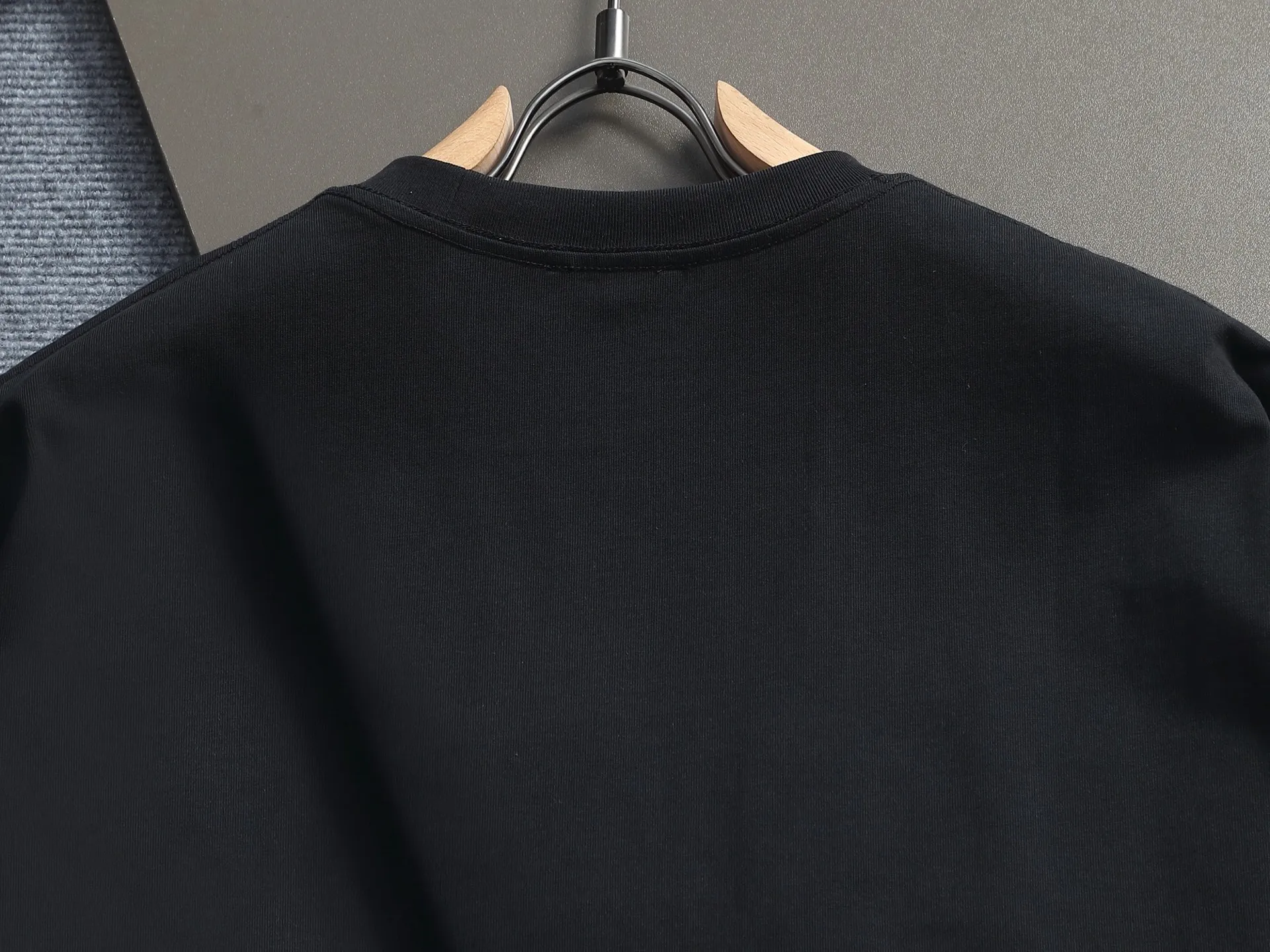 DIOR Logo ， Retro Same Style T Versatile : White White Size：S M L XL