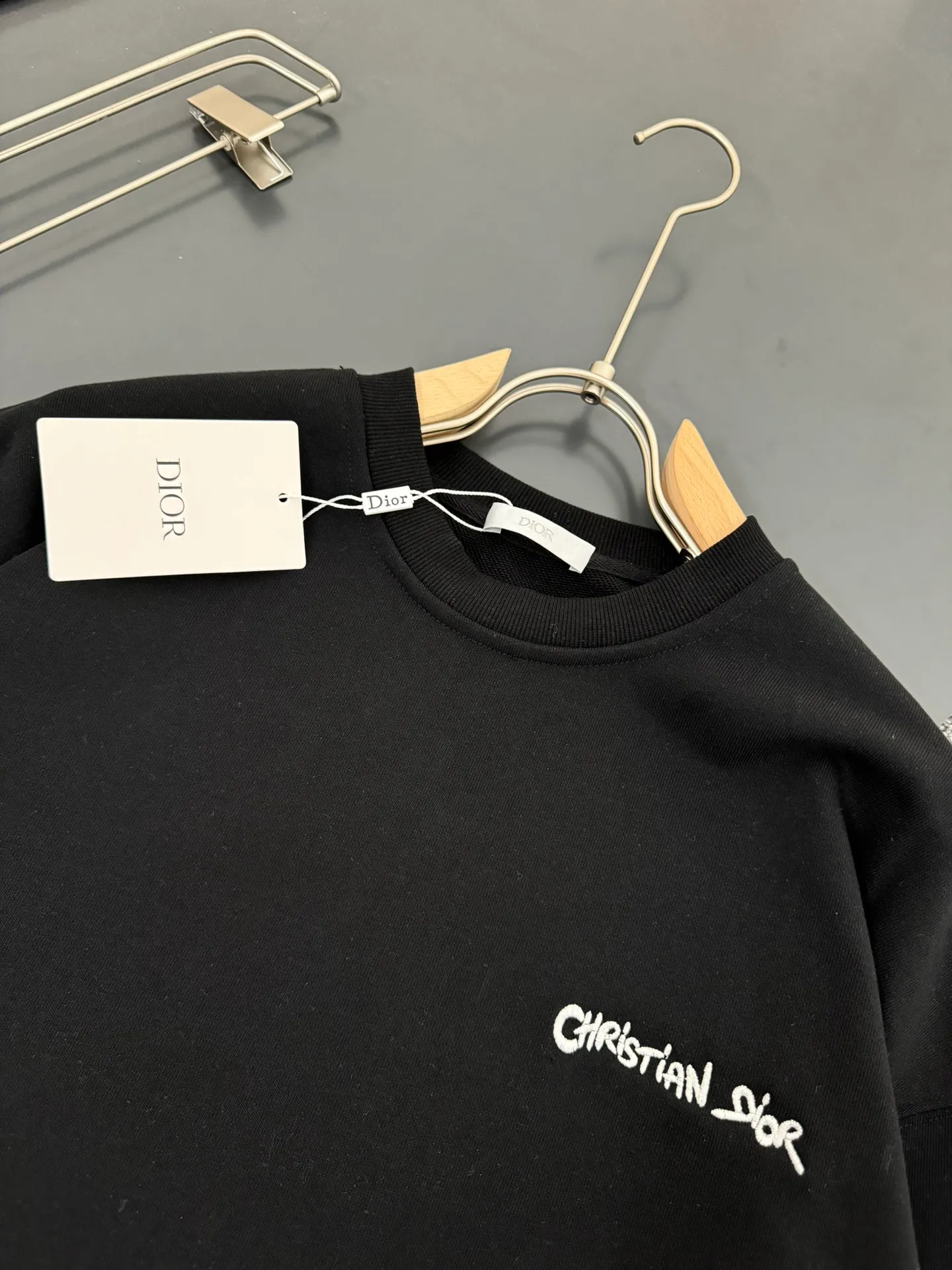 Dior *CD New Arrival logo ， ！ ， ， ， Versatile ：Black White Sizes：S M L XL XXL