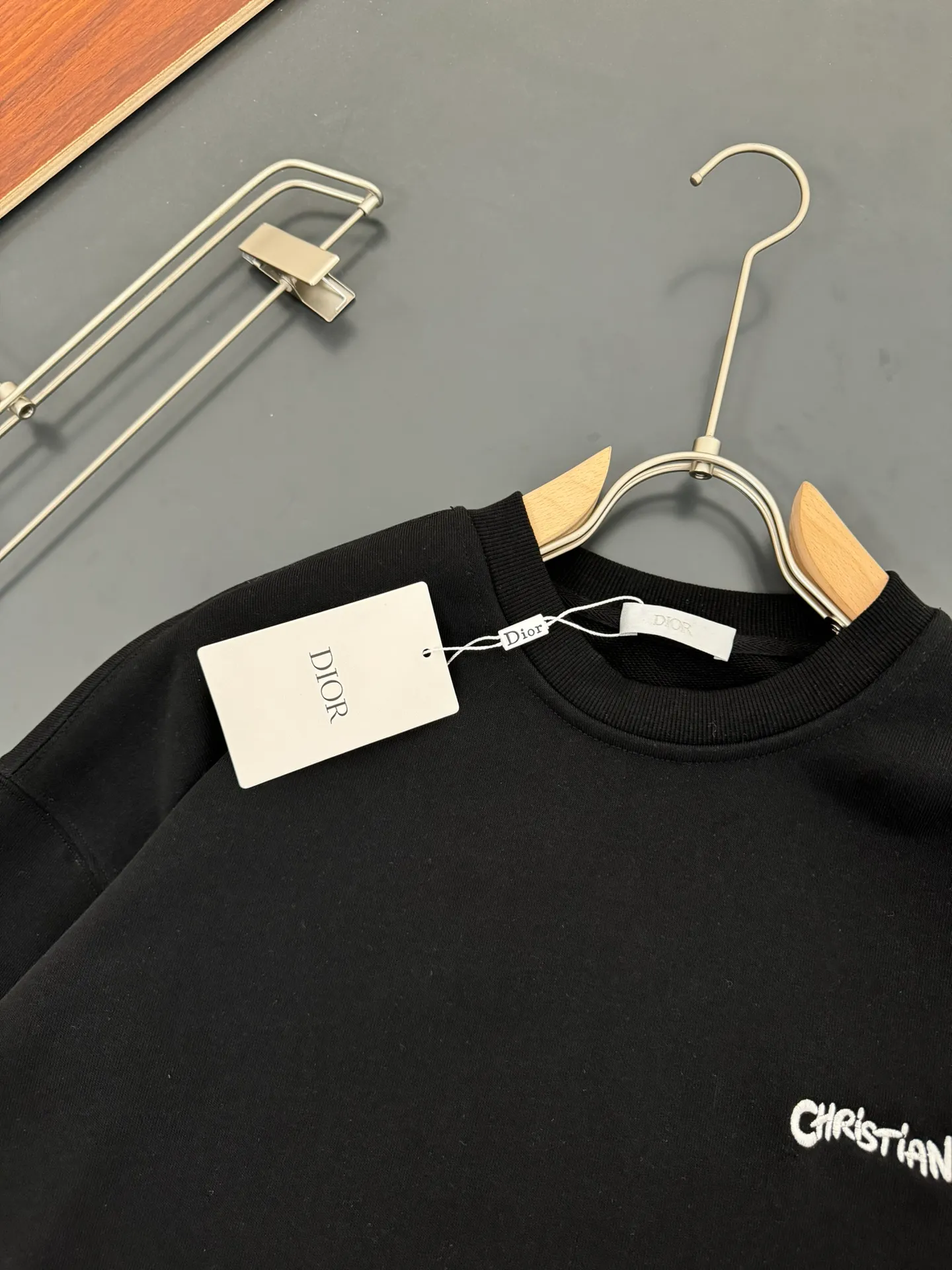 Dior *CD New Arrival logo ， ！ ， ， ， Versatile ：Black White Sizes：S M L XL XXL