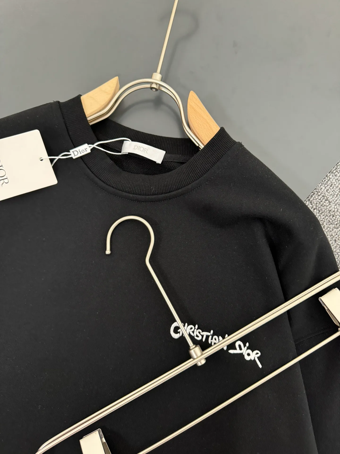 Dior *CD New Arrival logo ， ！ ， ， ， Versatile ：Black White Sizes：S M L XL XXL