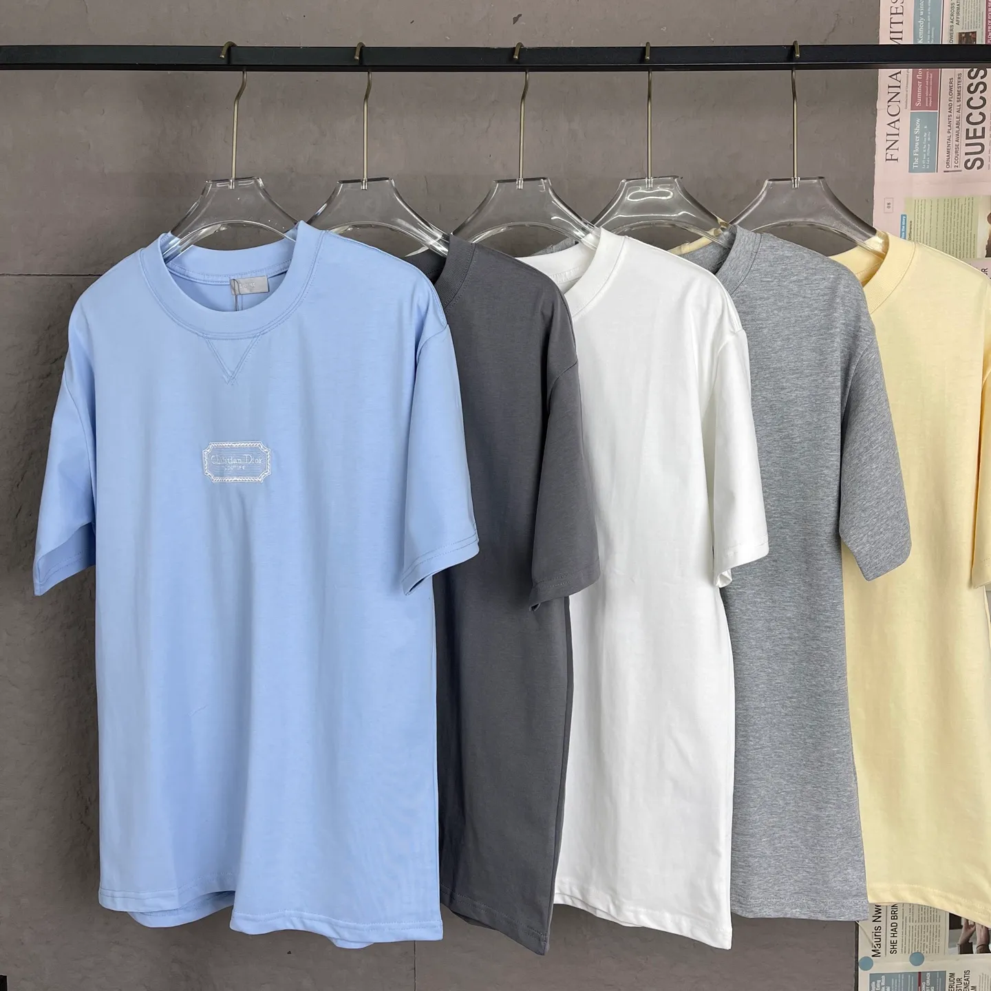 A 13 DIOR couture T 100% ( ) 1x 1 ( ) 1:1 1:1 ( ) Size：S-XL ： Dark Gray