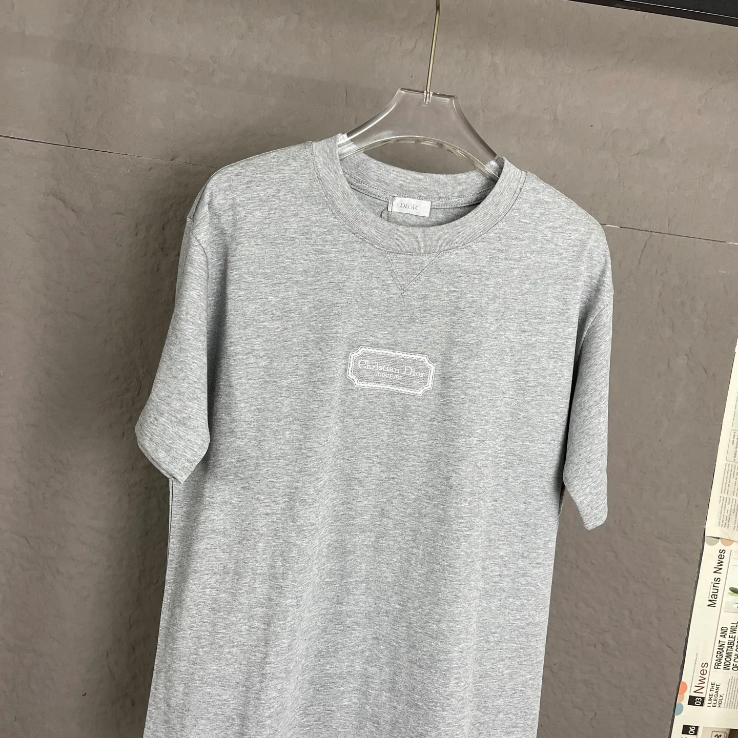 A 13 DIOR couture T 100% ( ) 1x 1 ( ) 1:1 1:1 ( ) Size：S-XL ： Dark Gray