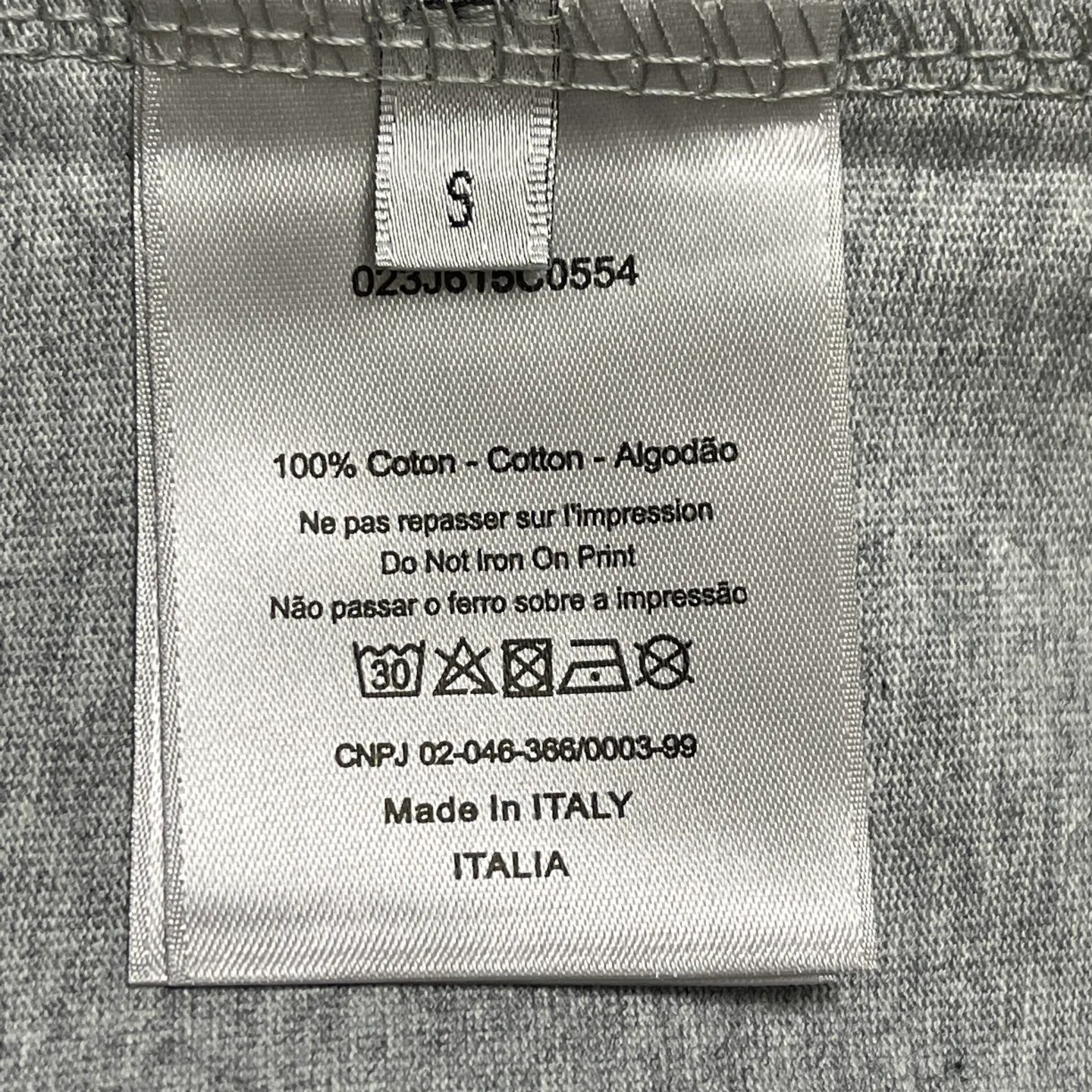 A 13 DIOR couture T 100% ( ) 1x 1 ( ) 1:1 1:1 ( ) Size：S-XL ： Dark Gray