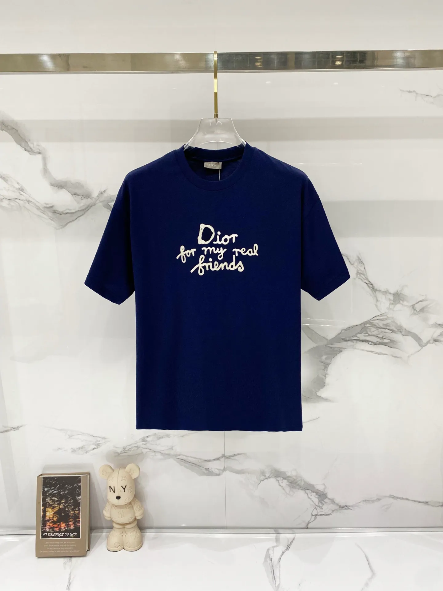 Dior/ - T 🪡 LOGO Quality 100 ％ Versatile Size:XS-L :Blue. .Gray