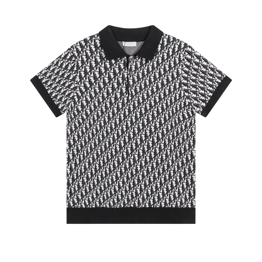 Dior Polo Oblique Blue Logo Sizes XS-L