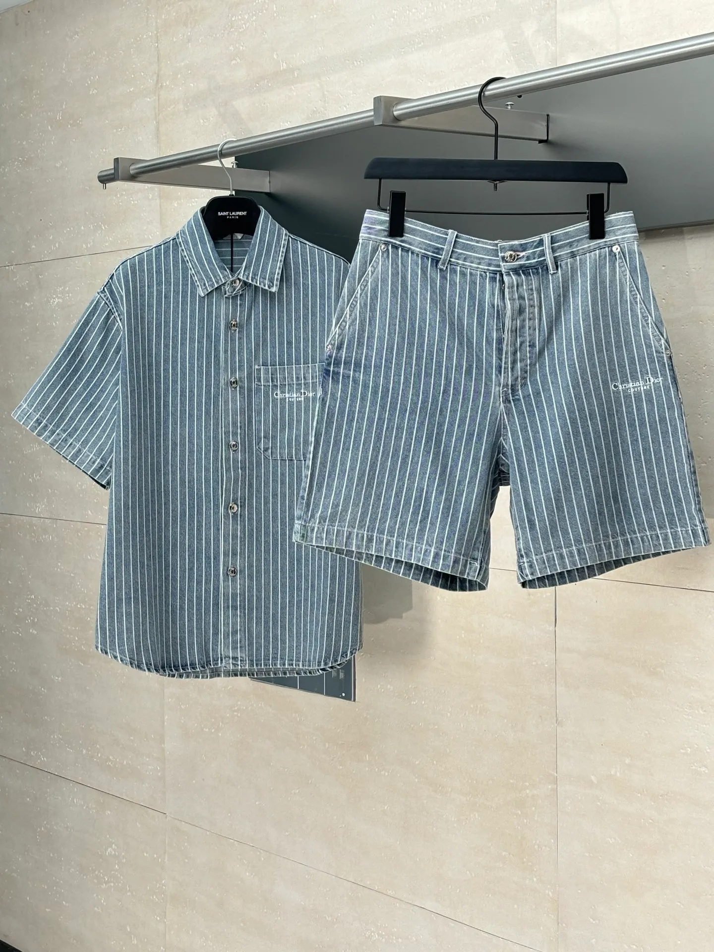 Dio 25Ss New Arrival Blue ， ， Cistian Couture 。 ， Classic 。 Size：S/M/L/XL
