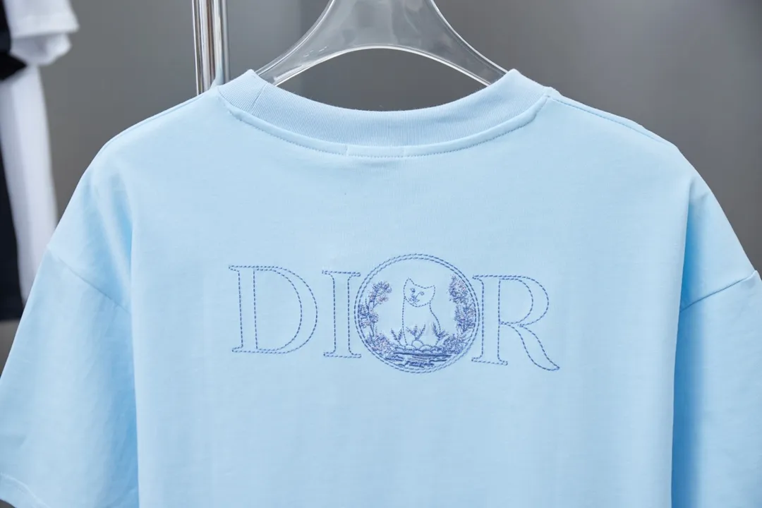 Christian D*or CD 25SS New Arrival 100% 32 1X 1 ， ， ：White/Black/Blue Size：S/M/L/XL