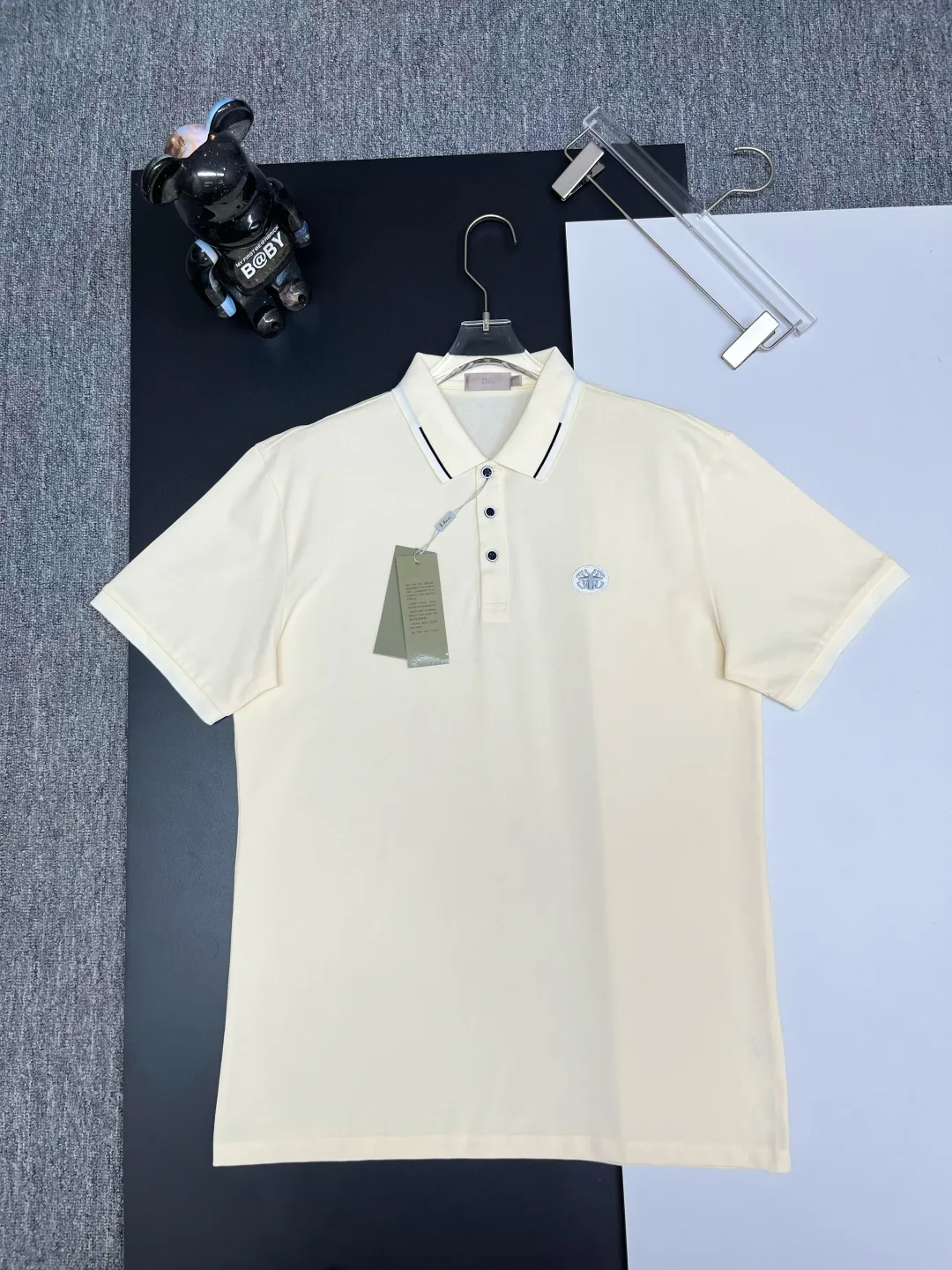 DIOR New Arrival Polo Same Style ， Factory New Arrival Versatile : Black White Size：M-XXXL