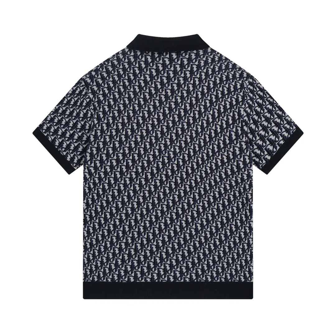 Quality DI*R CD 2024SS New Arrival POLO 。 Polo Classic Oblique 。 ， ， 。 ， 。 Same Style！ SIZE:XS-L
