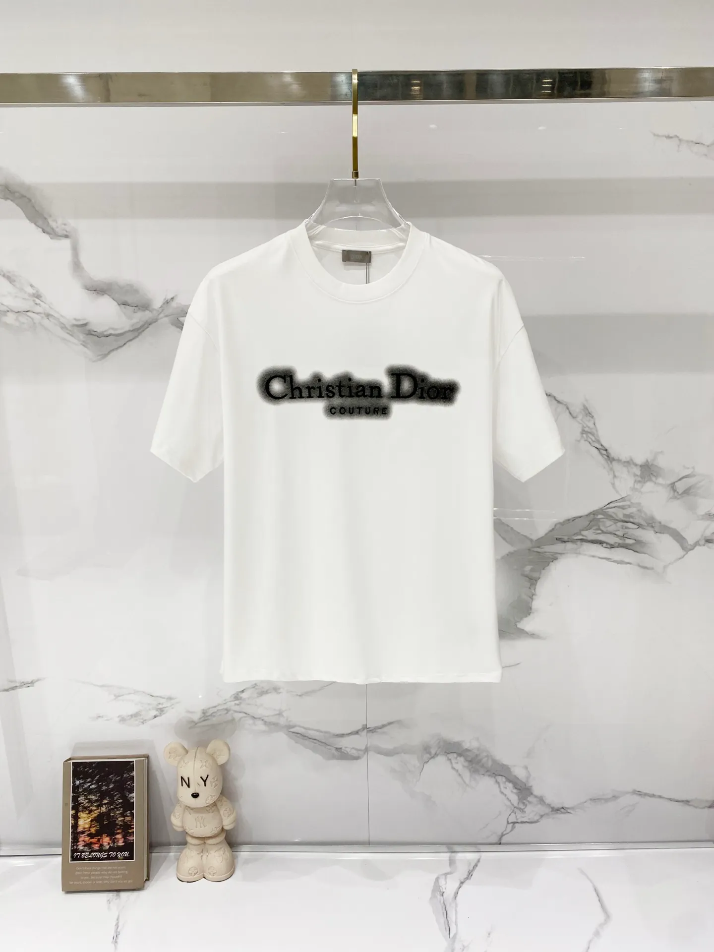 Dior/ - T 🪡 LOGO Quality 100 ％ Versatile Size:XS-L :Black.White