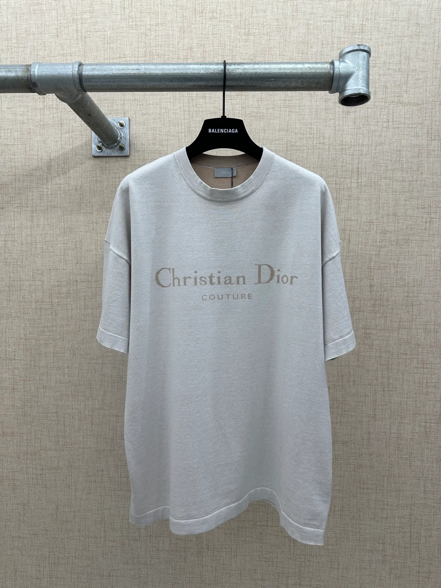 Dior/ White T 2026ss New Arrival，Dior T Cream White + logo，100% ， ， Christian Dior Couture + ， 。 Sizes：S、M、L、XL、