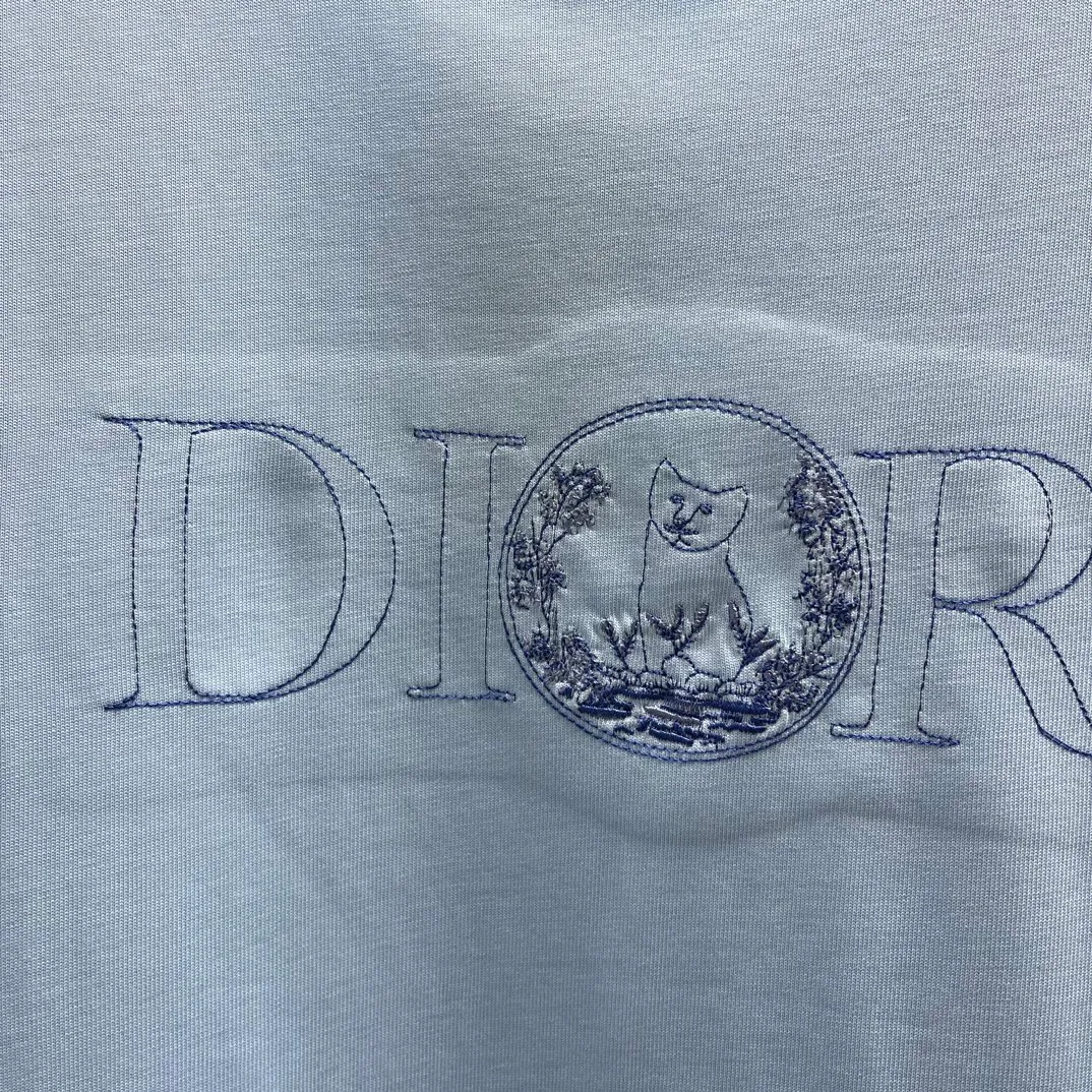CD 🐱 Size : S-XL 「 DIOR AND HYLTON NEL Series 。 White ，Classic ， 。 ， 。