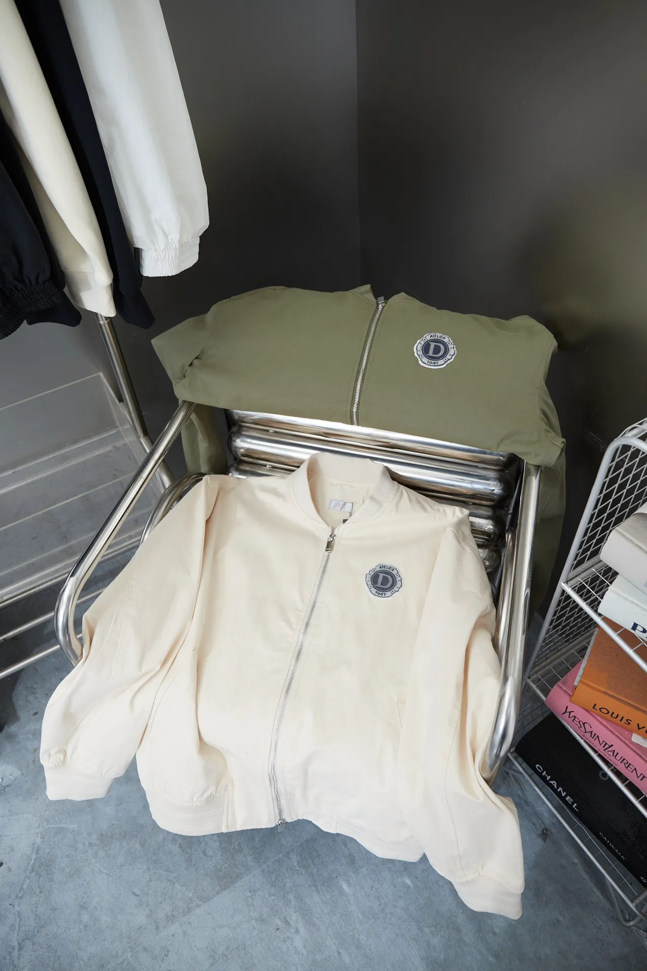 𝘾𝙝𝙧𝙞𝙨𝙩𝙞𝙖𝙣 𝘿𝙞𝙤𝙧 CD 24FW 、 ：Green/Beige Size：XS/S/M/L