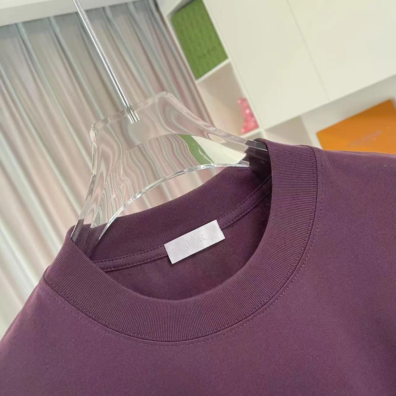 Dio 2025 New Arrival logo T g Same Style ：Black White Red Purple Size: S M L XL XXL ​