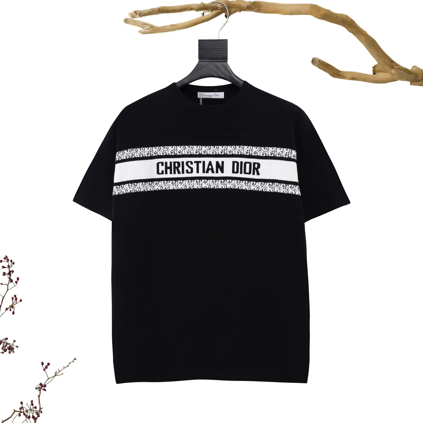 DIOR Classic New Arrival LOGO T Classic DIOR Same Style ：100% ： Black White Sizes：XS S M L