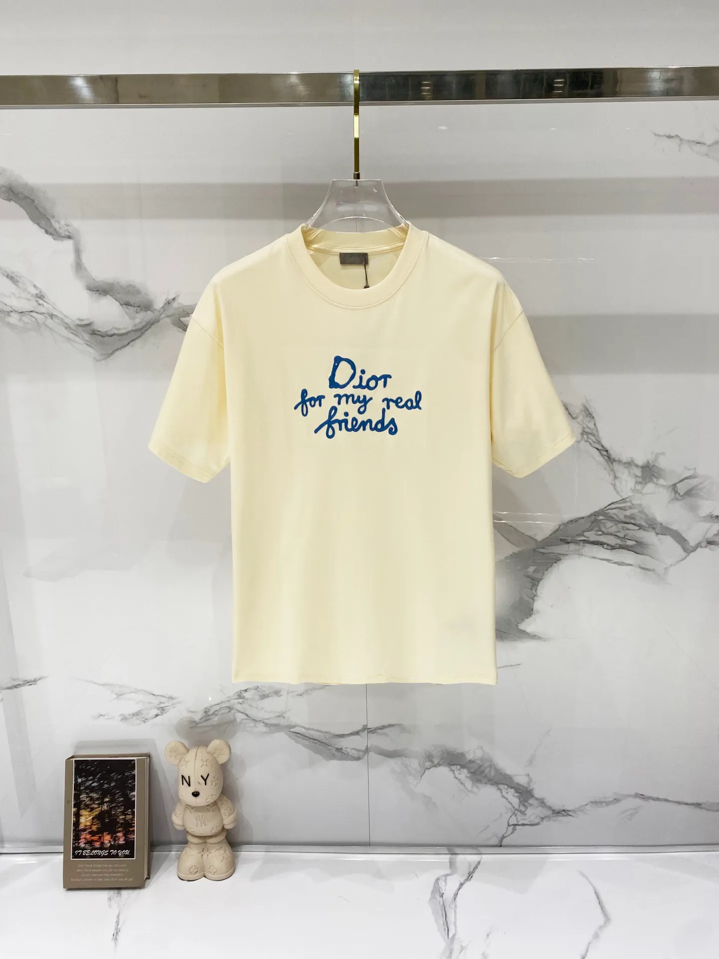 Dior/ - T 🪡 LOGO Quality 100 ％ Versatile Size:XS-L :Blue. .Gray