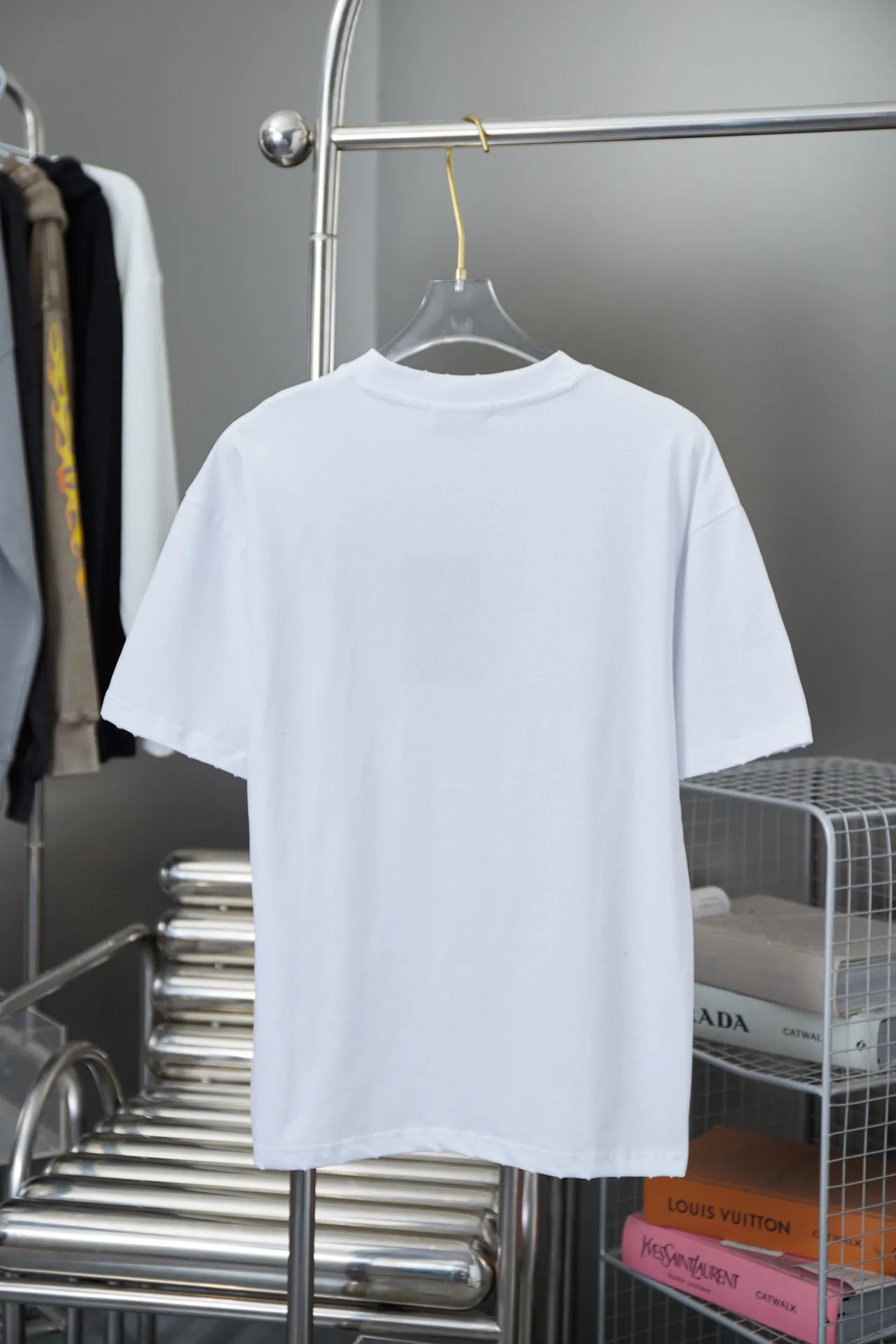 D*or CD 25SS New Arrival logo 100% 32 1X 1 3D ：Black/White Size：S/M/L/XL