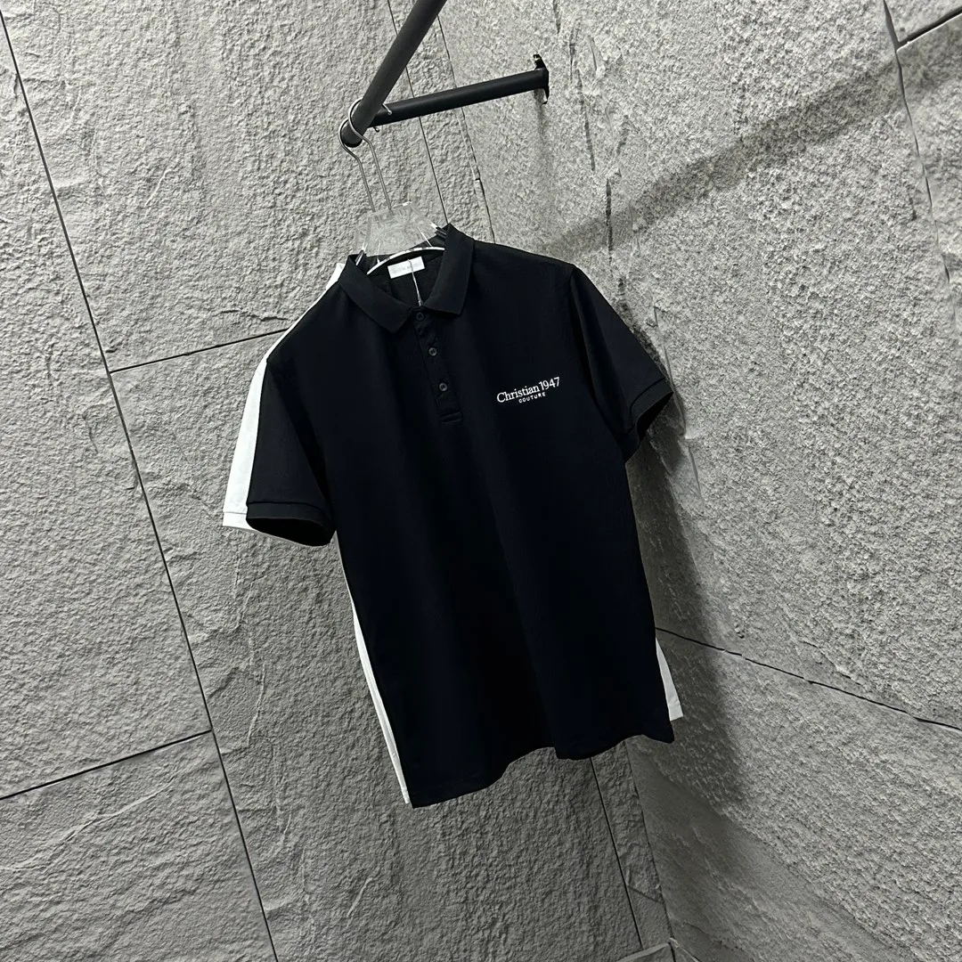 Dio* * POLO 2025 New Arrival polo Same Style Size： M L XL 2XL 3XL ：Black White