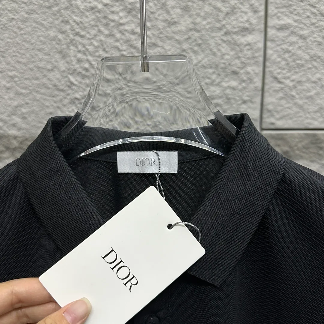 Dio* * POLO 2025 New Arrival polo Same Style Size： M L XL 2XL 3XL ：Black White