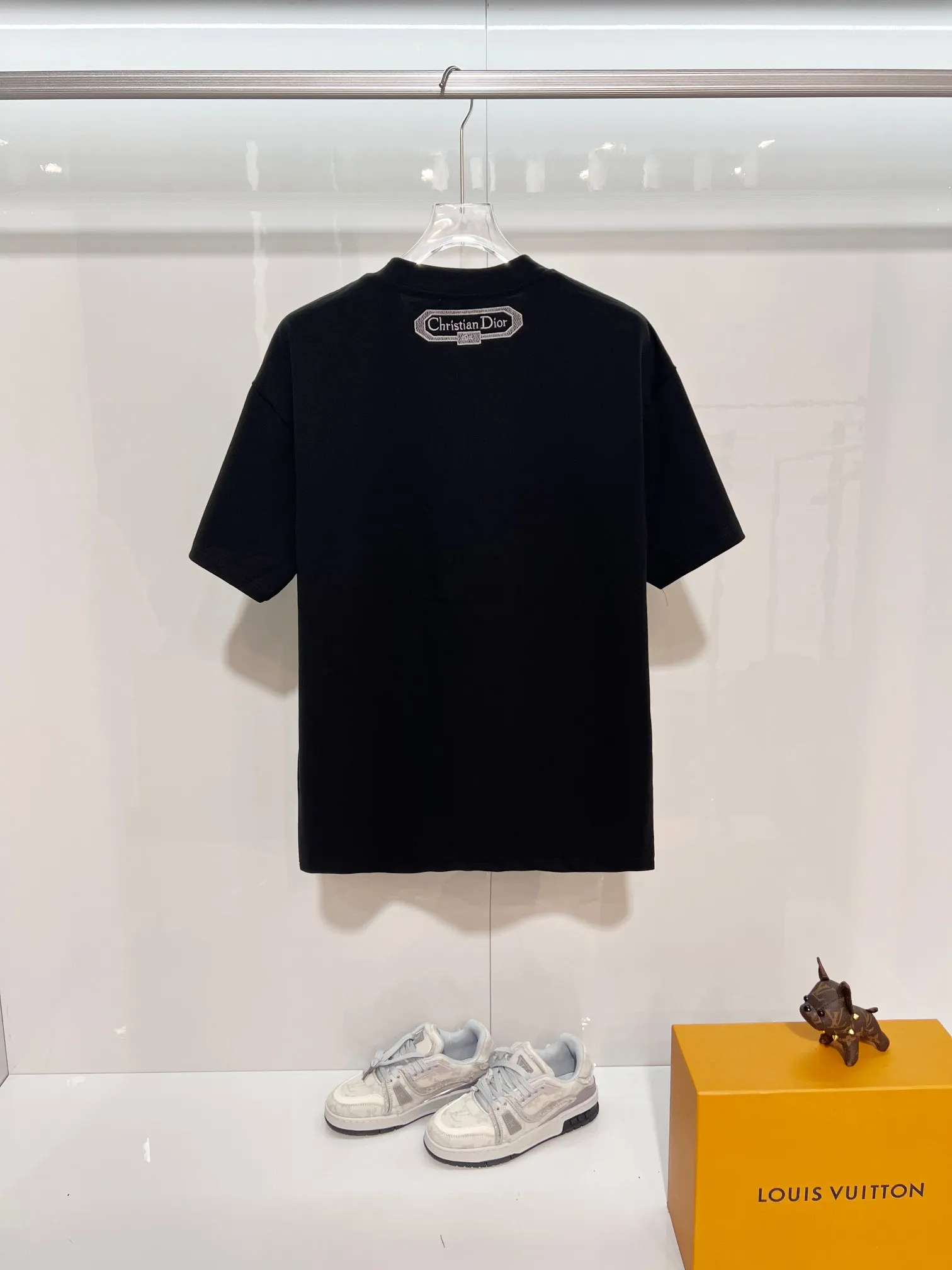DIOR 2026New Arrival logo Same Style t 100％ 32 ：Black Size：S M L XL