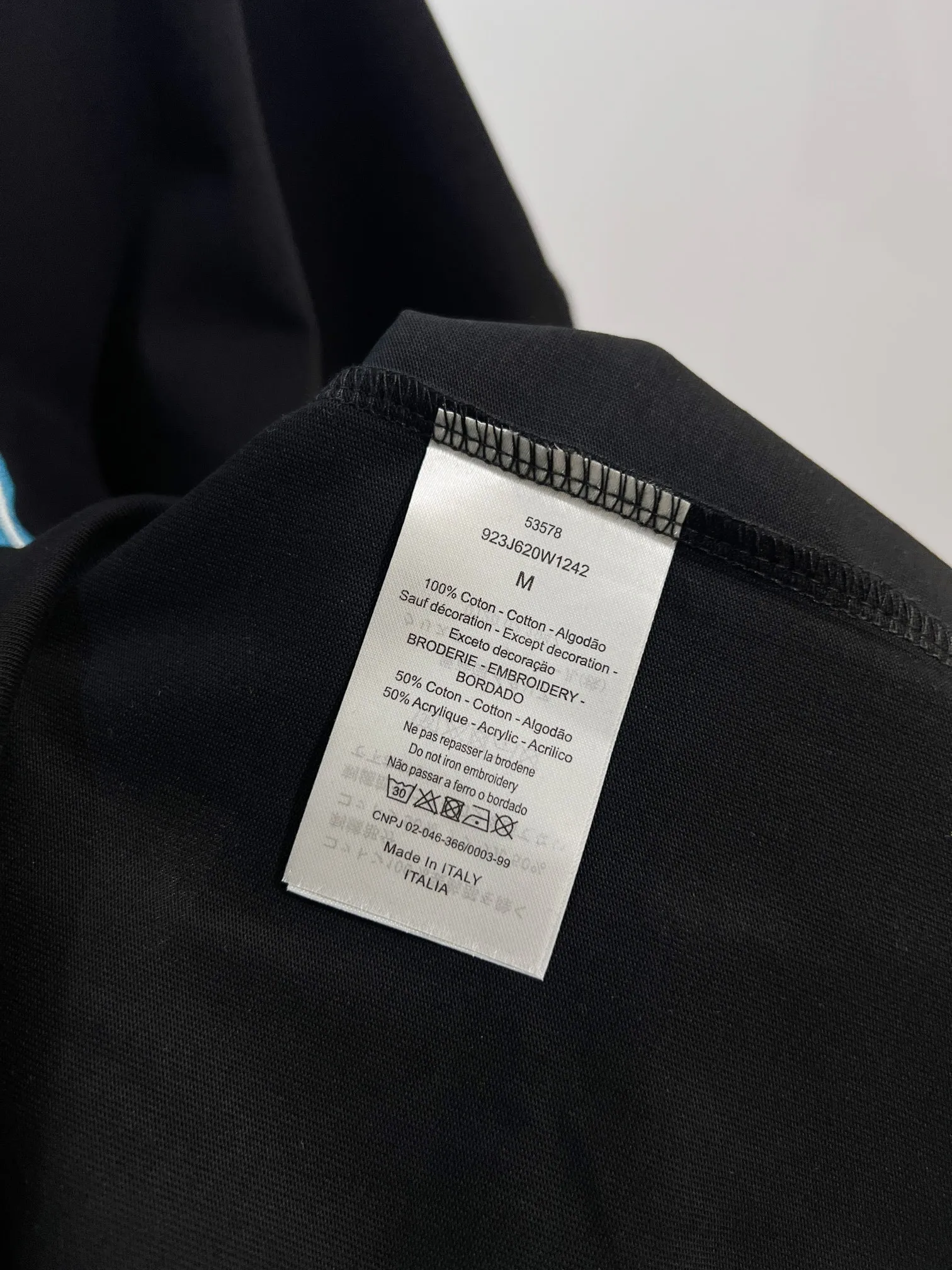 DIOR 2026New Arrival logo Same Style t 100％ 32 ：Black Size：S M L XL