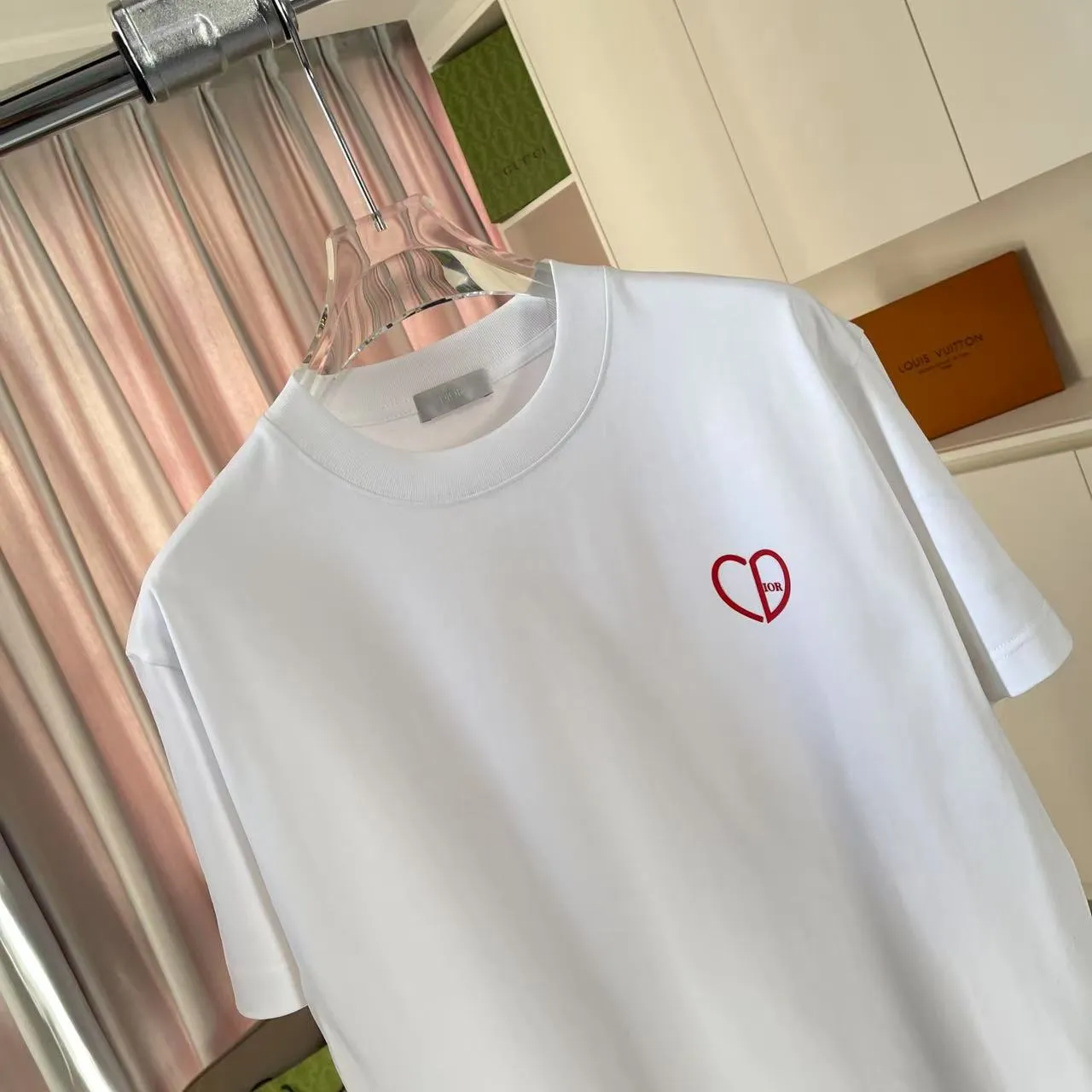 Dio 2025 New Arrival T g Same Style ：Black White Red Gray Size: S M L XL XXL ​