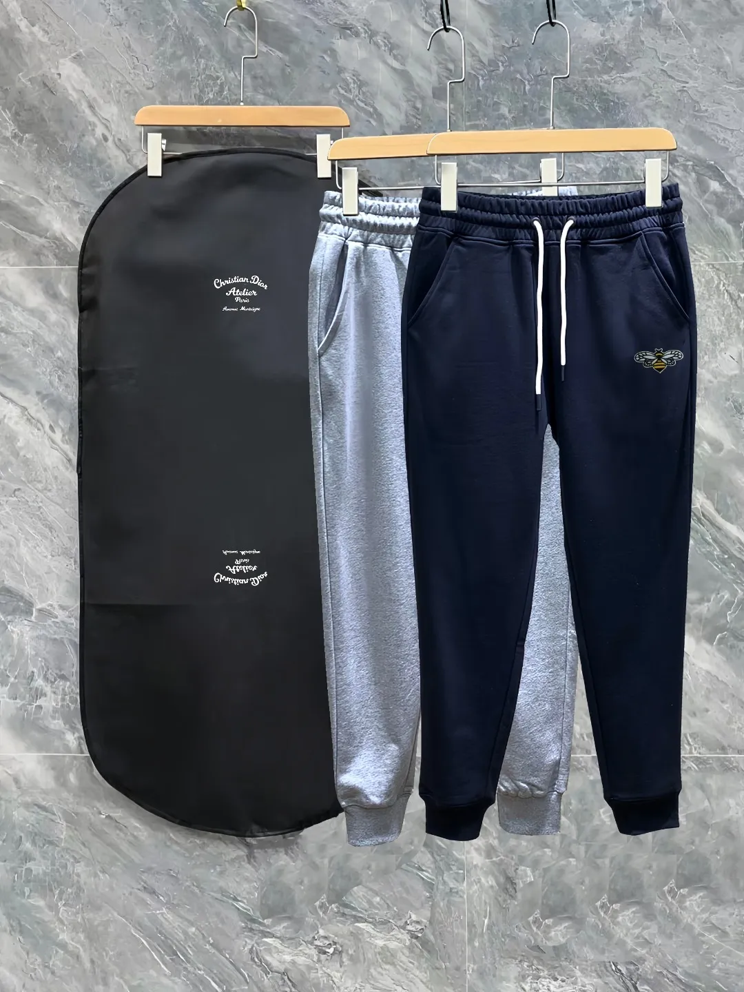Dior 24SS Logo Factory g Black White ：Black Gray Size S-XL