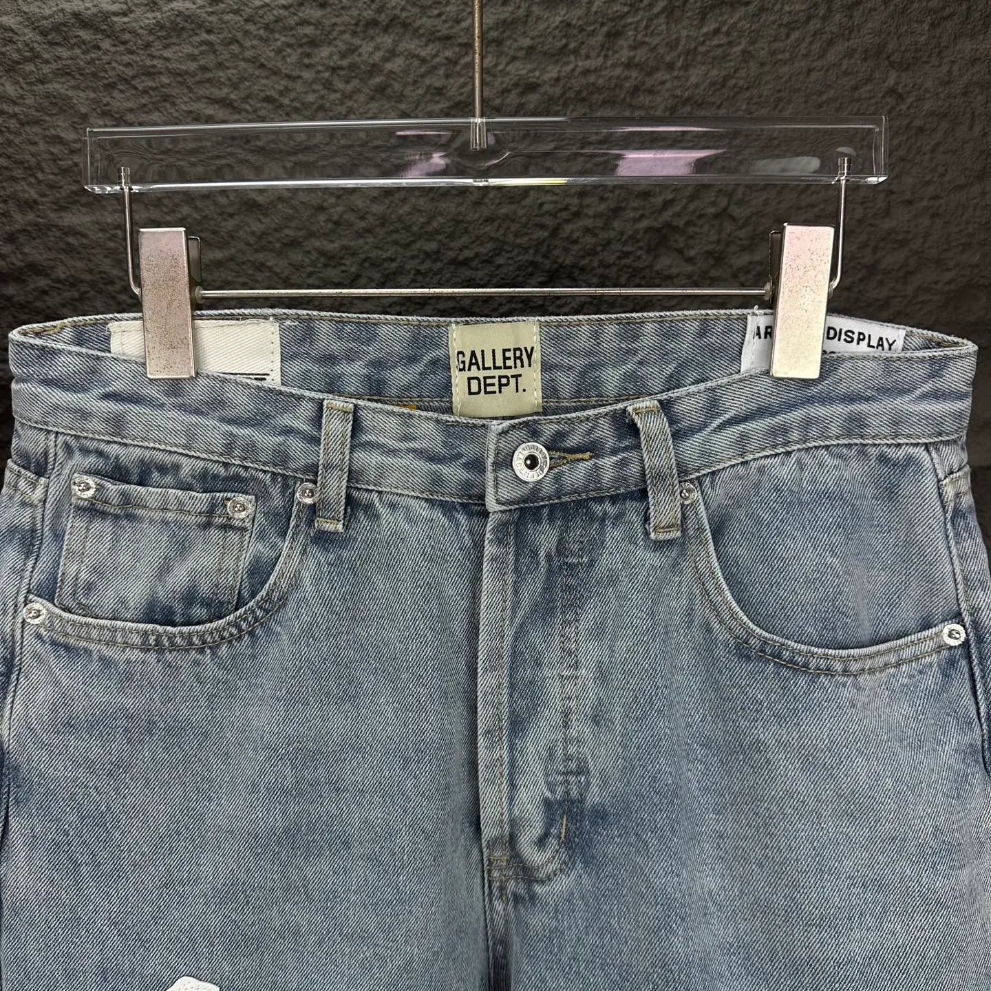 GALLERY DEPT. & 2025New Arrival White 🔥 🔥 🔥 Quality ， ， ， ， ， ！ ， ， ！！！ ：Light Blue Size：28、30、32、34、36（ Size ）
